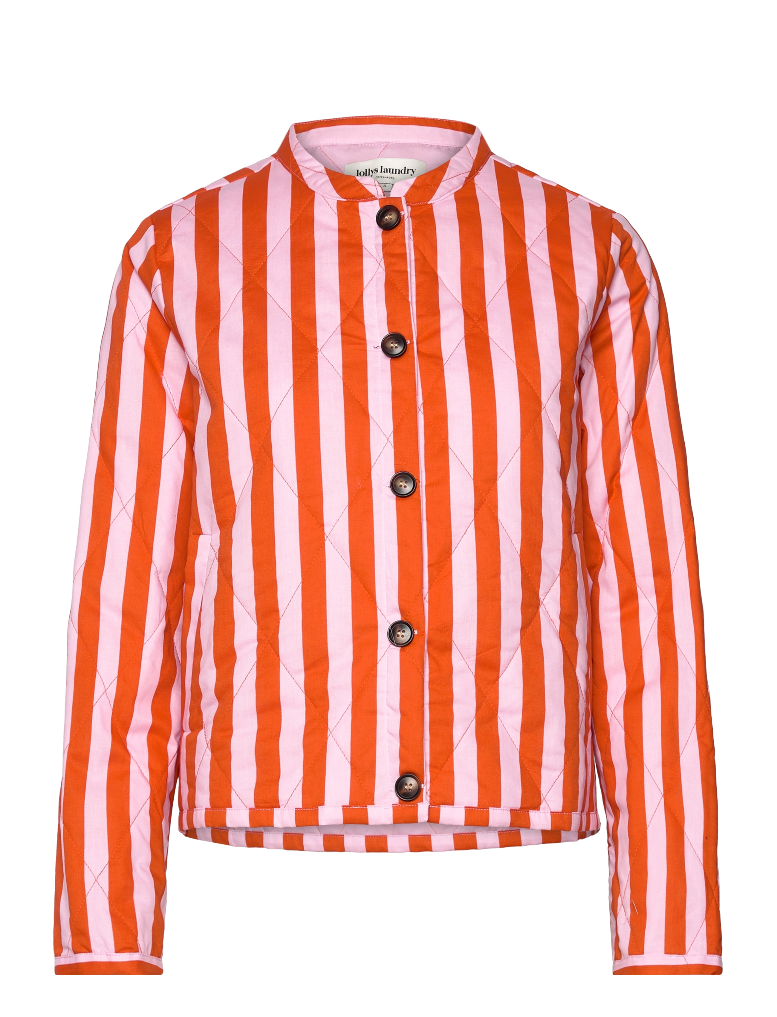 Lollys Laundry EmiliaLL Jacket LS - Tøj - STRIPE / red