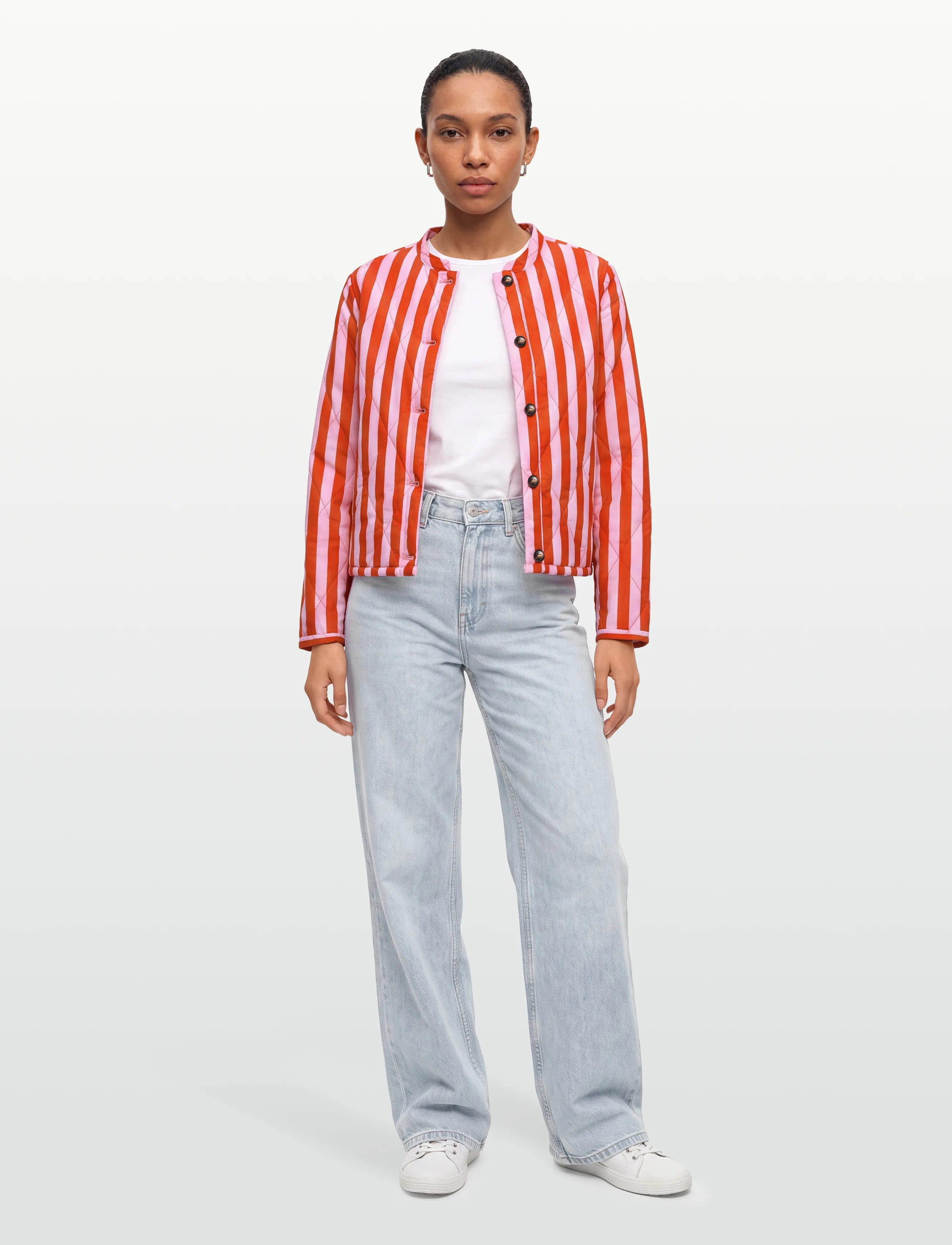 Lollys Laundry Emiliall Jacket Ls, XS, Jackets, Rot - Quilted Frauen