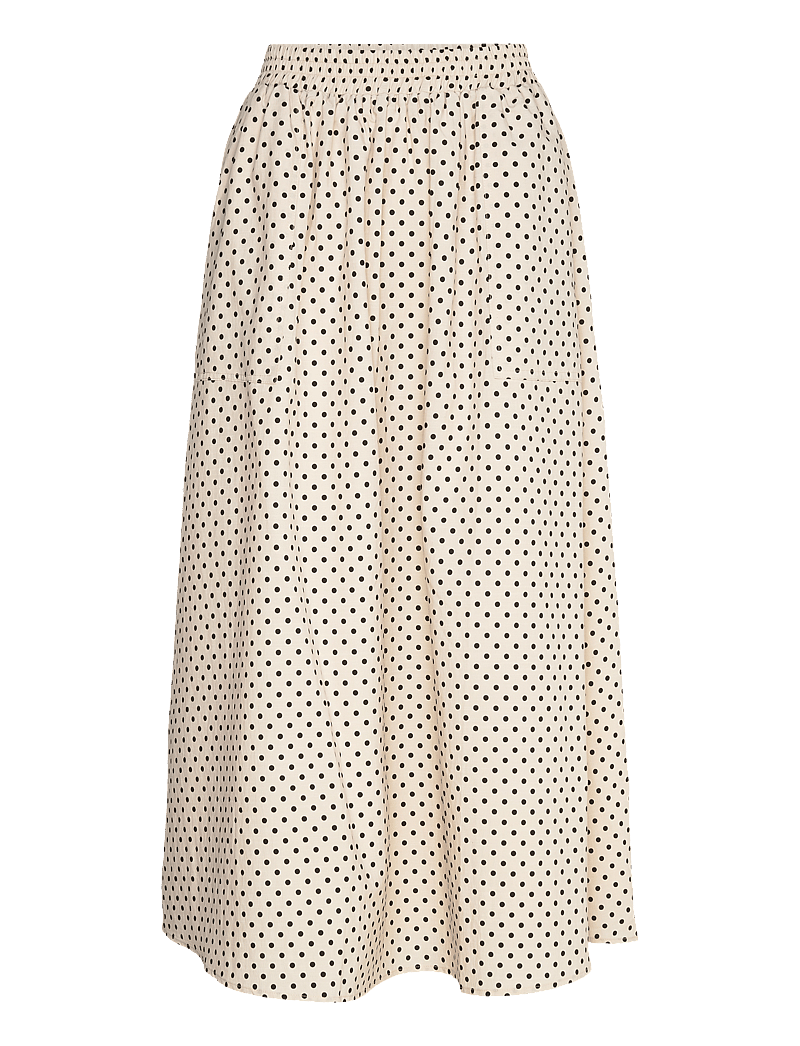 Lollys Laundry - AkaneLL Maxi Skirt - maxi nederdele - creme - 0