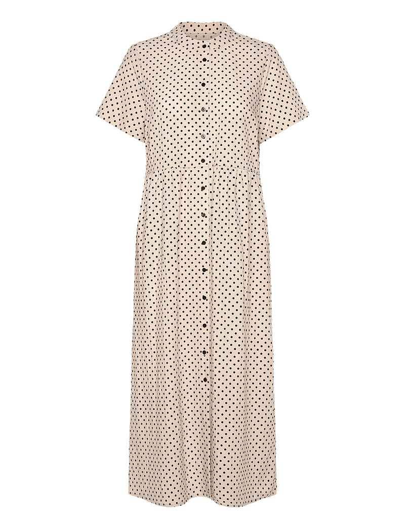 Lollys Laundry - AliyaLL Midi Dress SS - sommerkleider - creme - 0