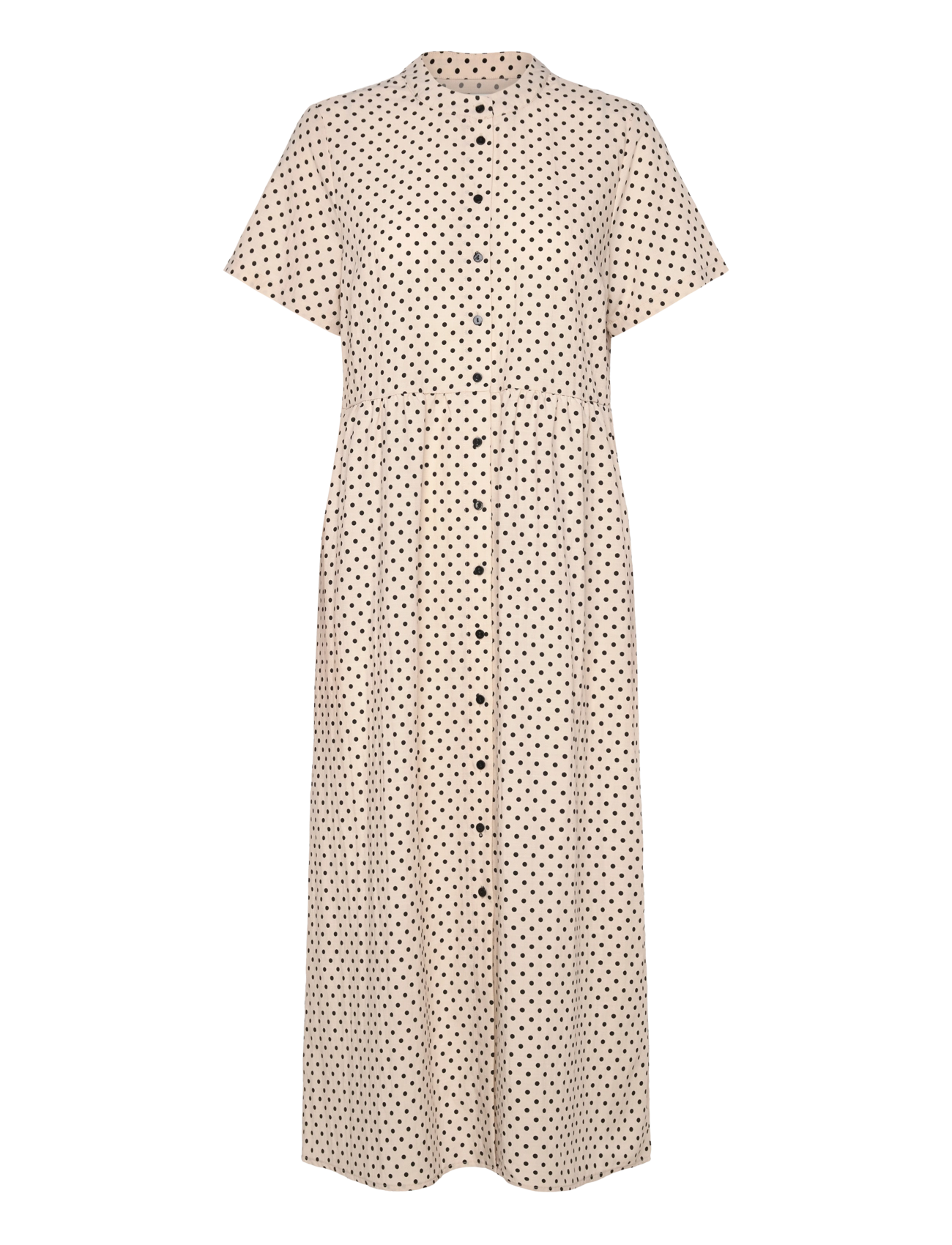 Lollys Laundry AliyaLL Midi Dress SS - Lollys Laundry - CREME / cream