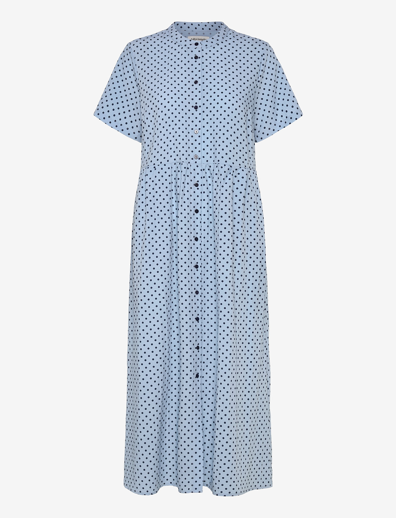 Lollys Laundry - AliyaLL Midi Dress SS - sommerkjoler - light blue - 0