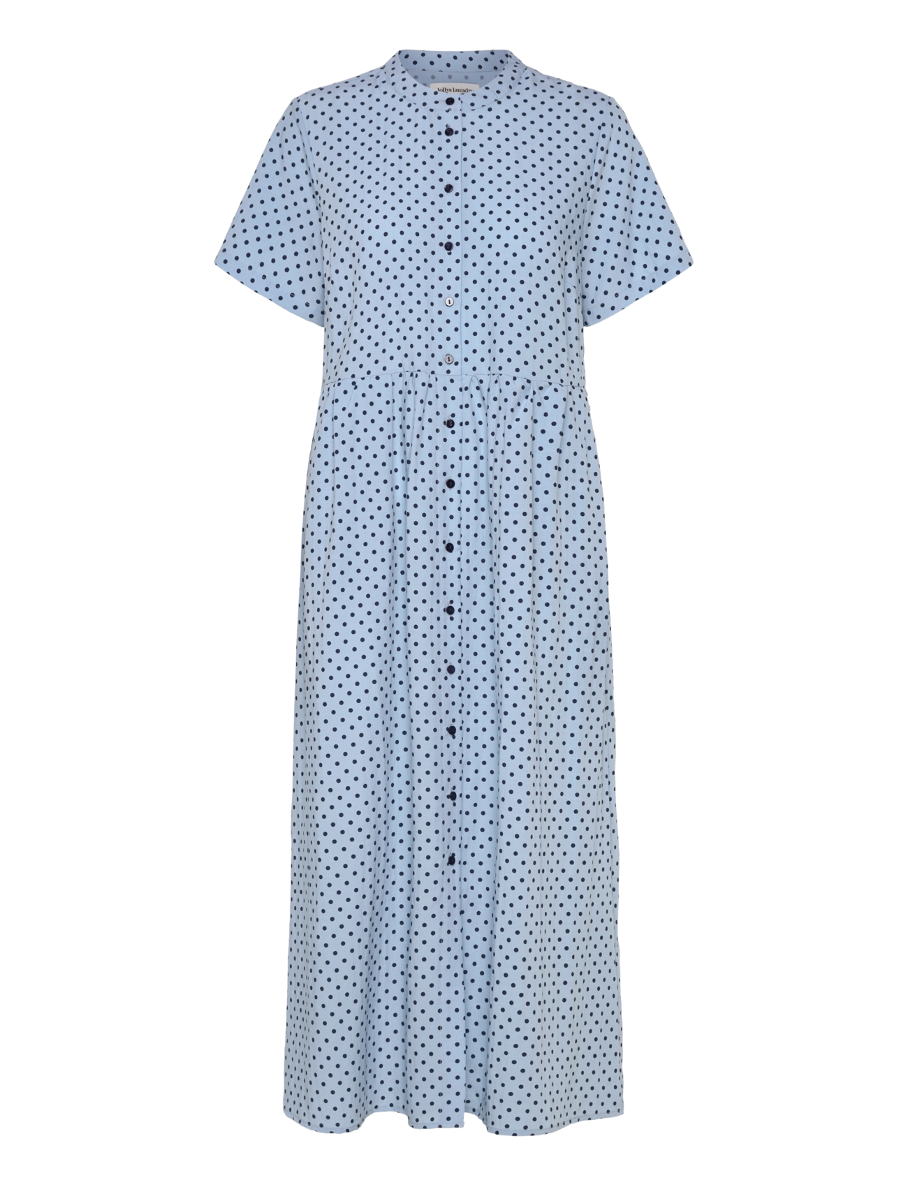 Lollys Laundry AliyaLL Midi Dress SS - Festtøj - LIGHT BLUE / blue