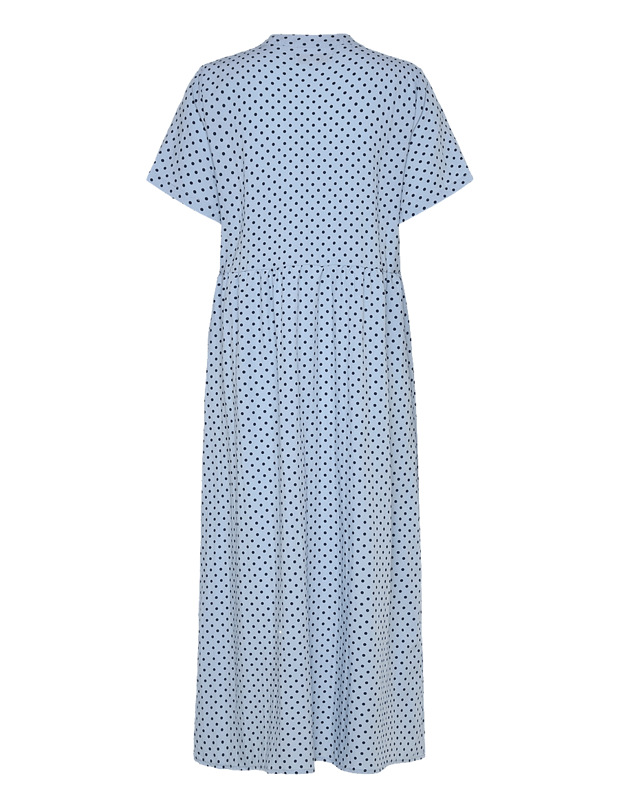 Lollys Laundry - AliyaLL Midi Dress SS - zomerjurken - light blue - 1