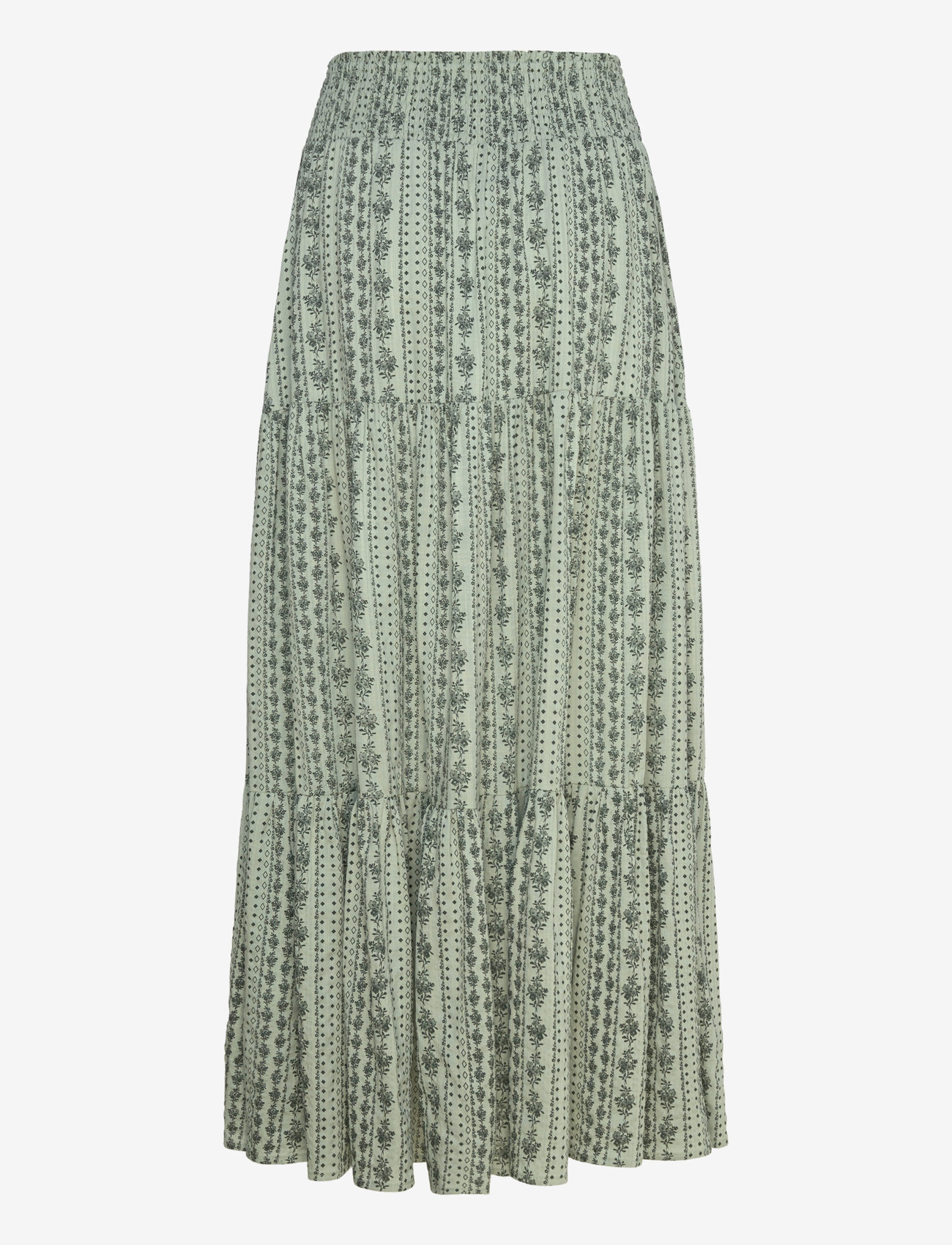 Lollys Laundry - DiamondLL Maxi Skirt - maxi röcke - 49 dusty green - 1