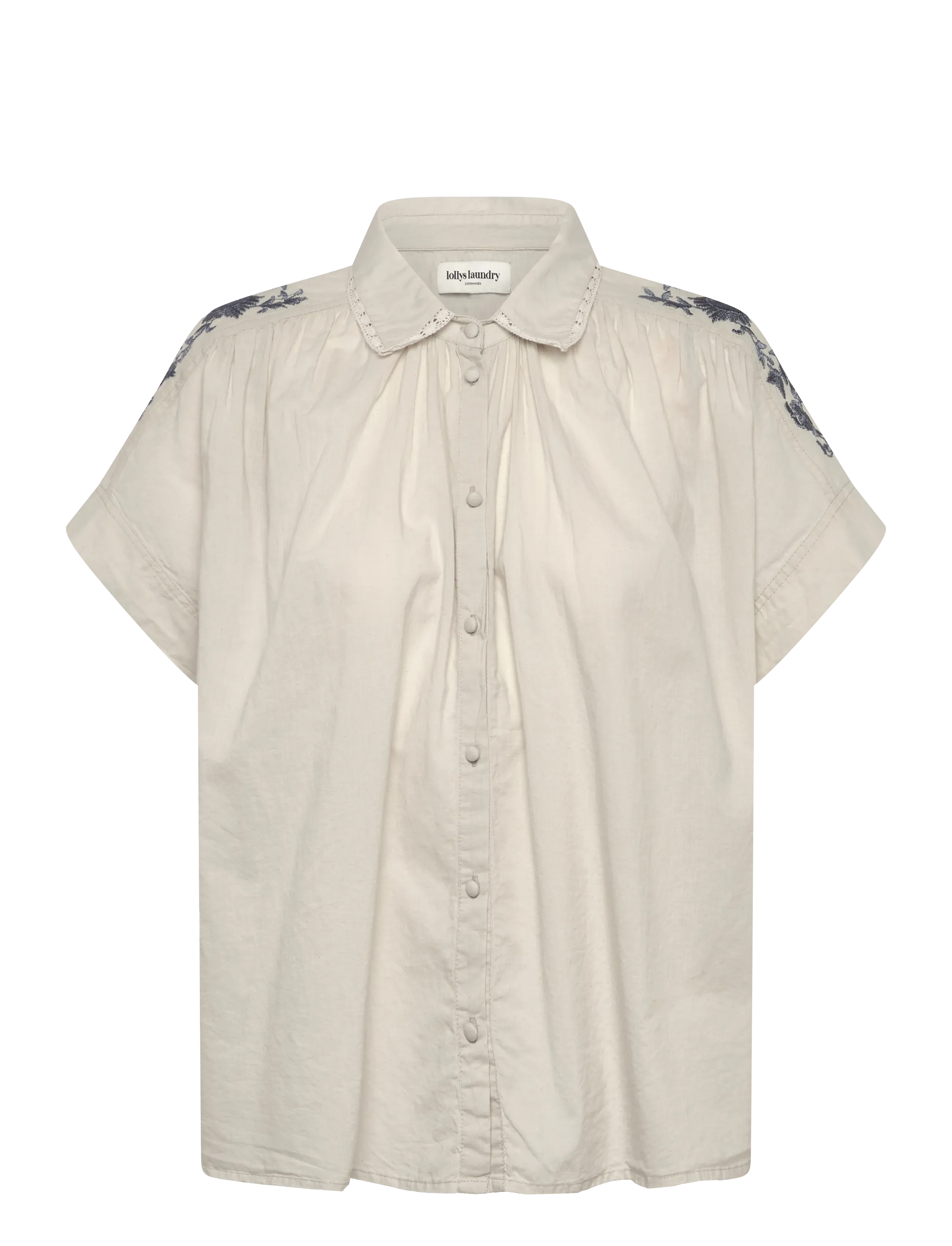 Lollys Laundry - BadalLL Shirt SS - anthracite grey - 0