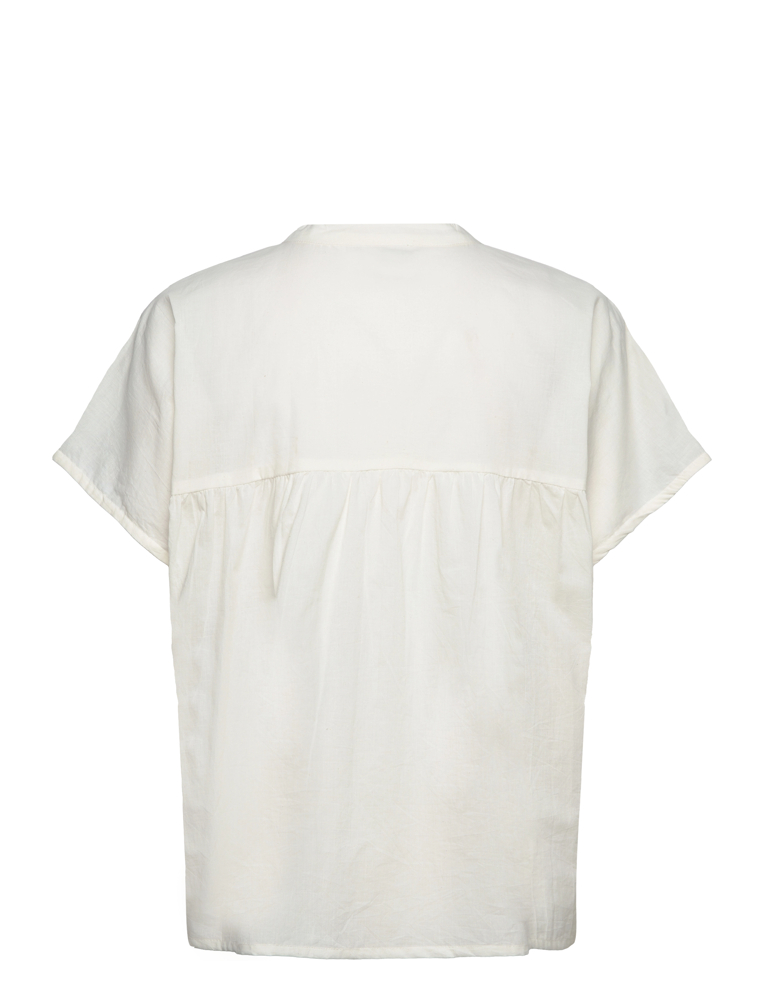 Lollys Laundry - MyaLL Shirt SS - kurzärmlige hemden - white - 1