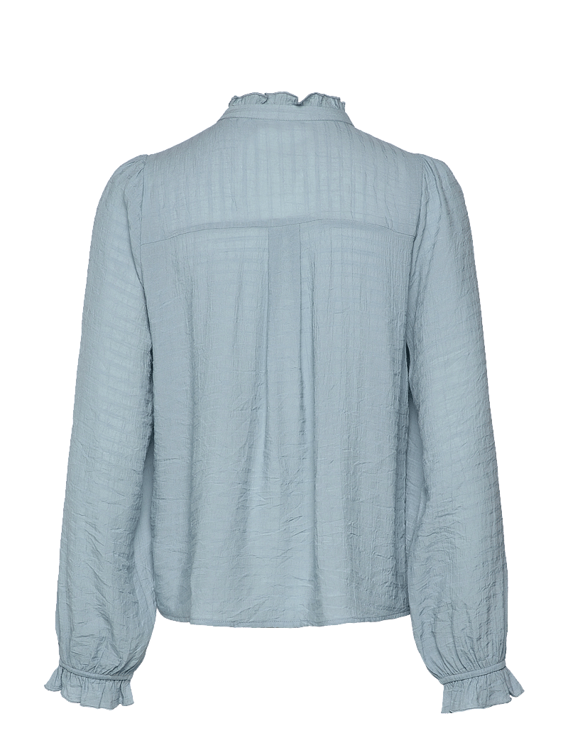 Lollys Laundry - ArielLL Shirt LS - pikkade varrukatega pluusid - dusty blue - 1