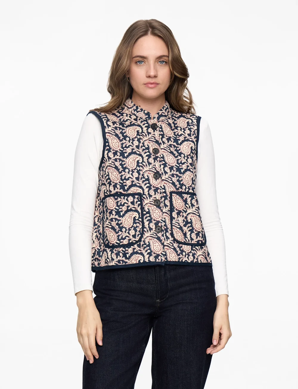 Lollys Laundry - CairoLL Vest - herbstjacken - graphic print - 0