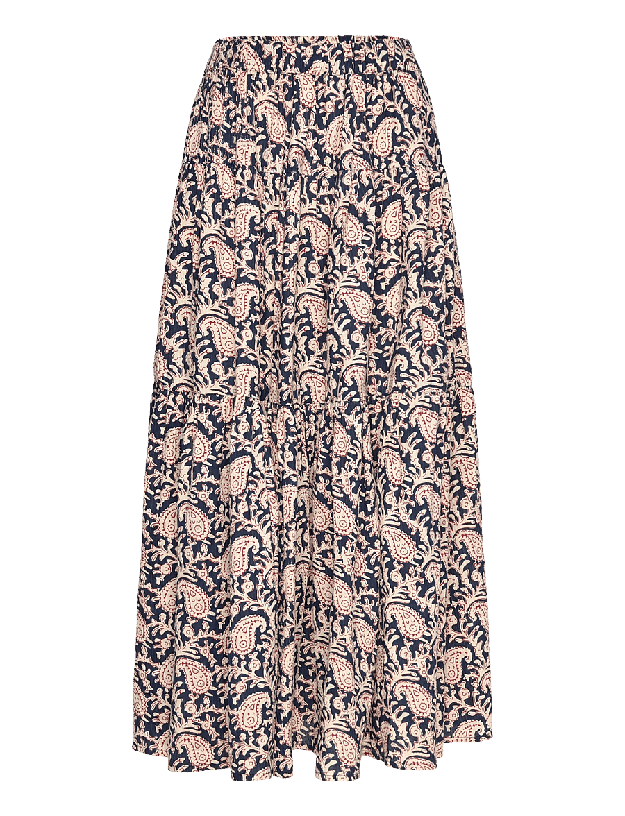 Lollys Laundry - SunsetLL Maxi Skirt - maxi röcke - graphic print - 0