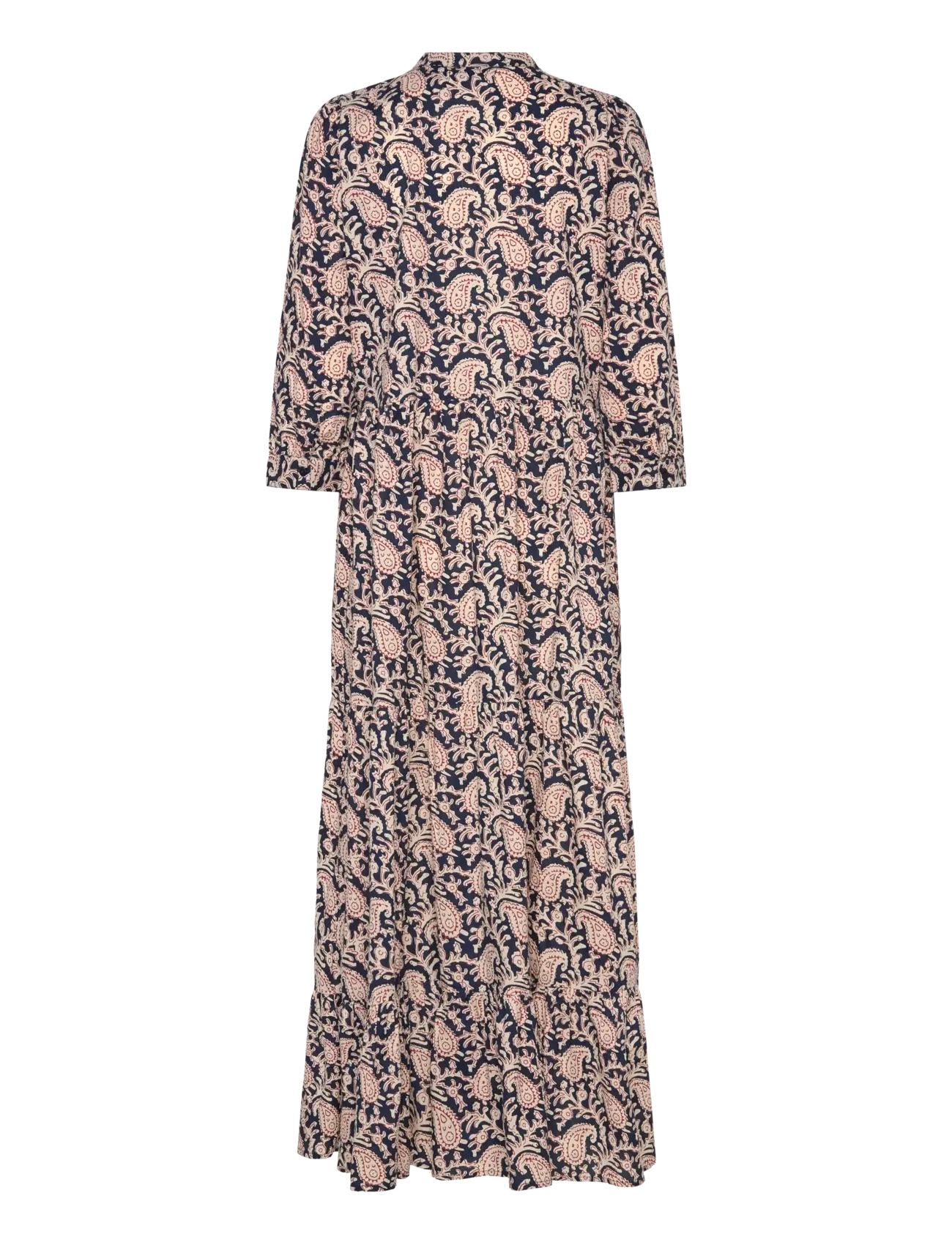 Lollys Laundry - NeeLL Maxi Dress 3/4 - skjortklänningar - graphic print - 1