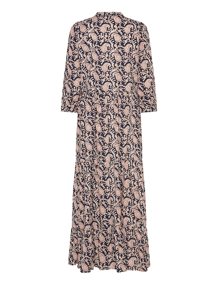 Lollys Laundry - NeeLL Maxi Dress 3/4 - hemdkleider - graphic print - 1