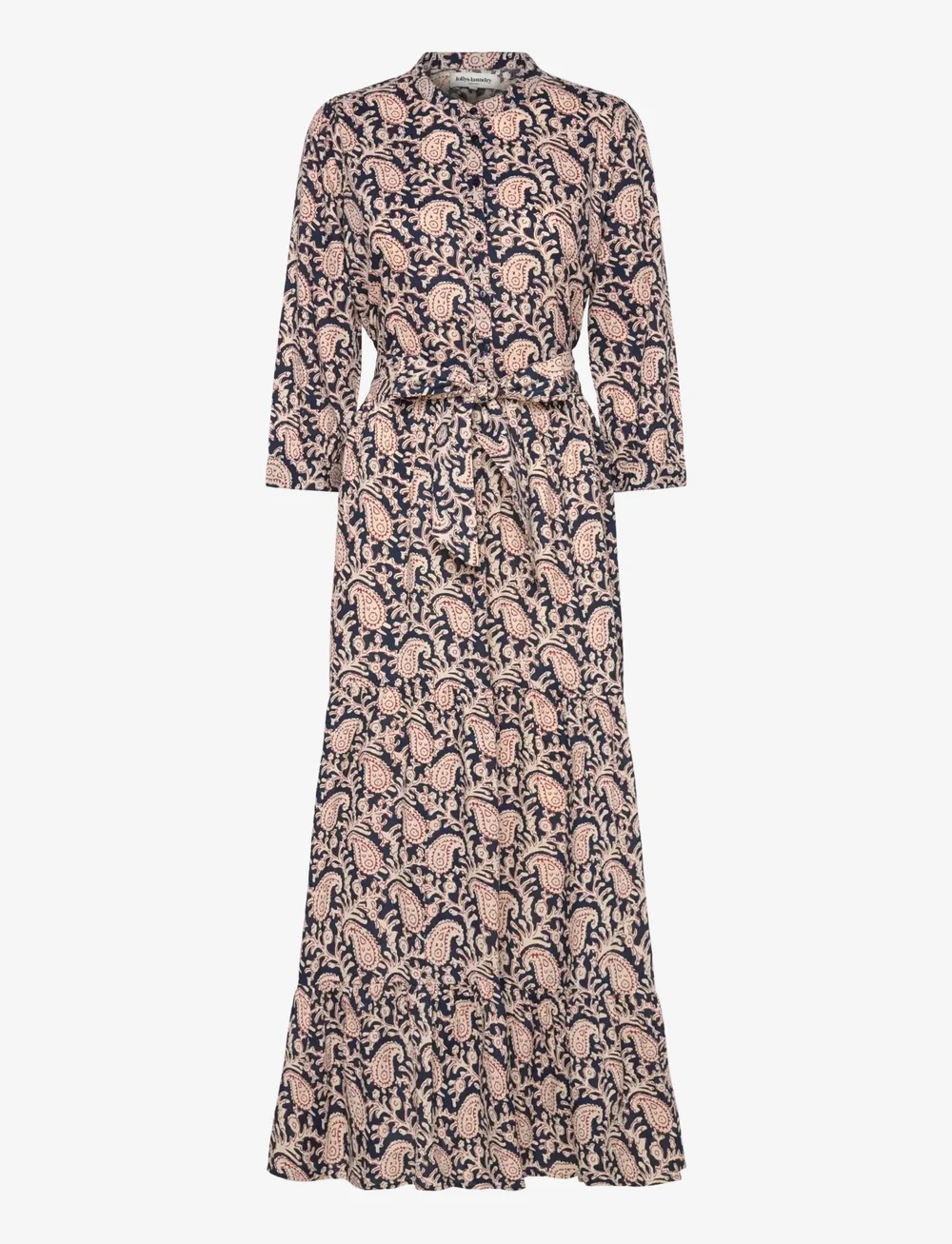 Lollys Laundry - NeeLL Maxi Dress 3/4 - shirt dresses - graphic print - 2