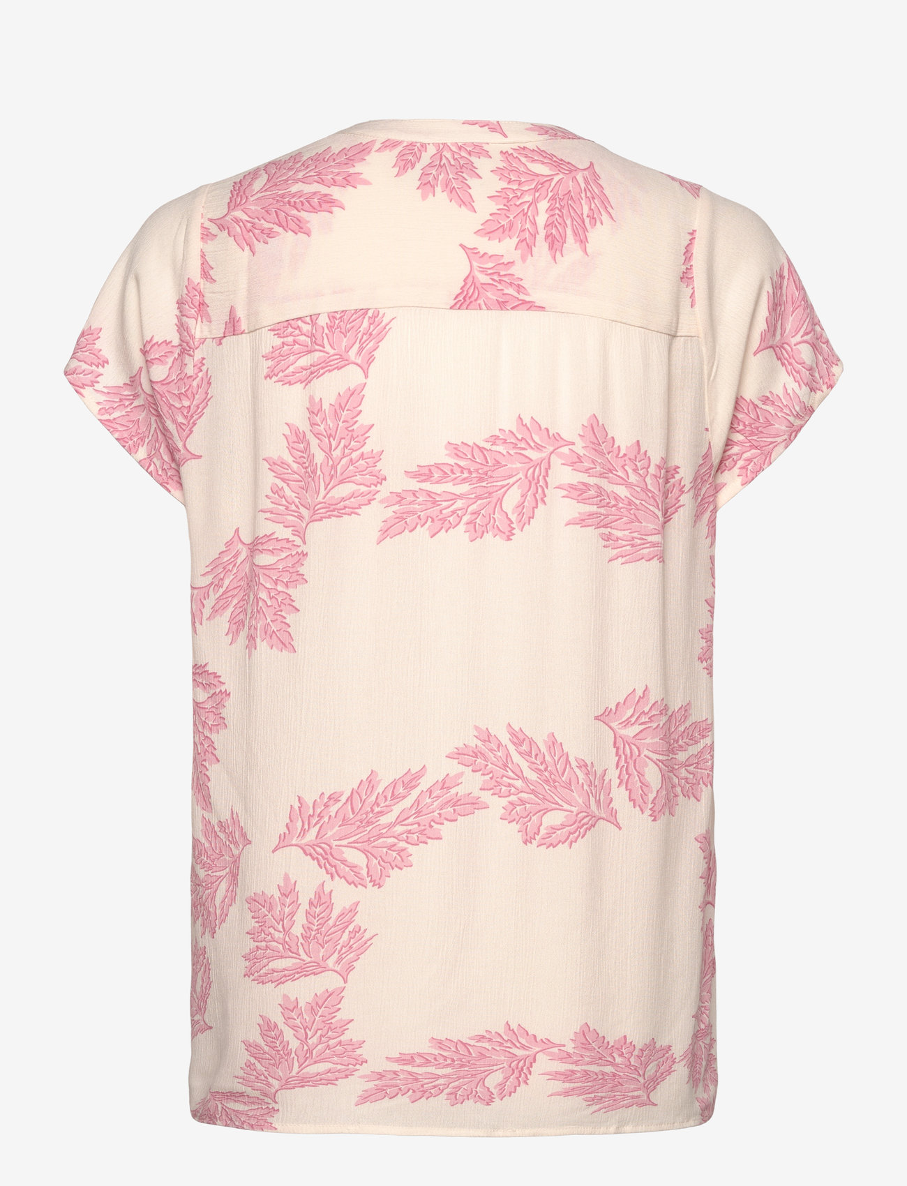 Lollys Laundry - HeatherLL Top SS - kortærmede bluser - pink - 1