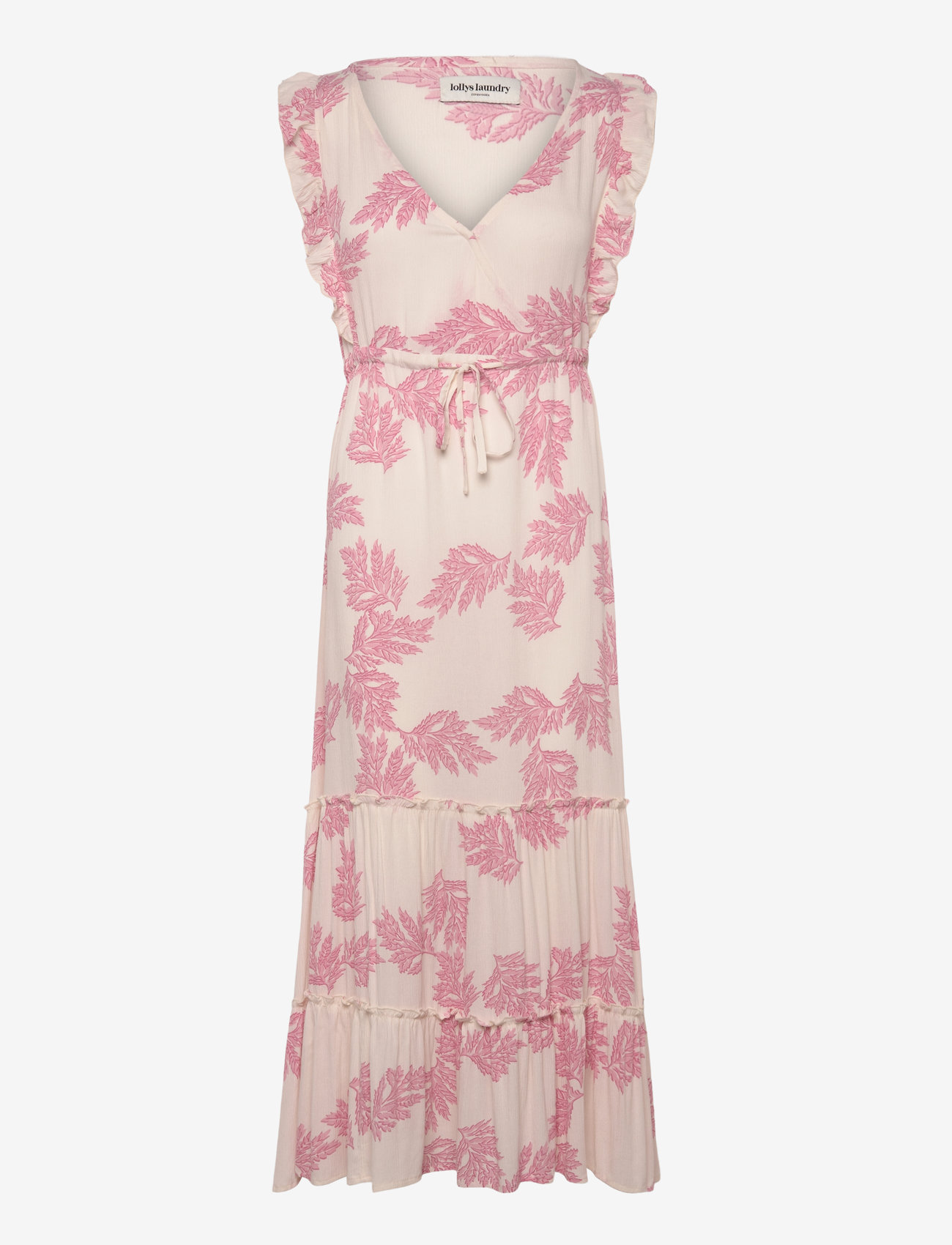Lollys Laundry - SamoLL Midi Dress SL - sommerkjoler - pink - 0