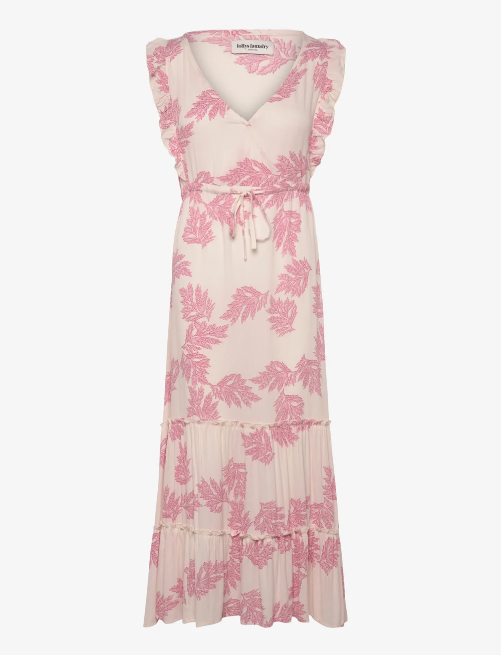 Lollys Laundry - SamoLL Midi Dress SL - sukienki letnie - pink - 0