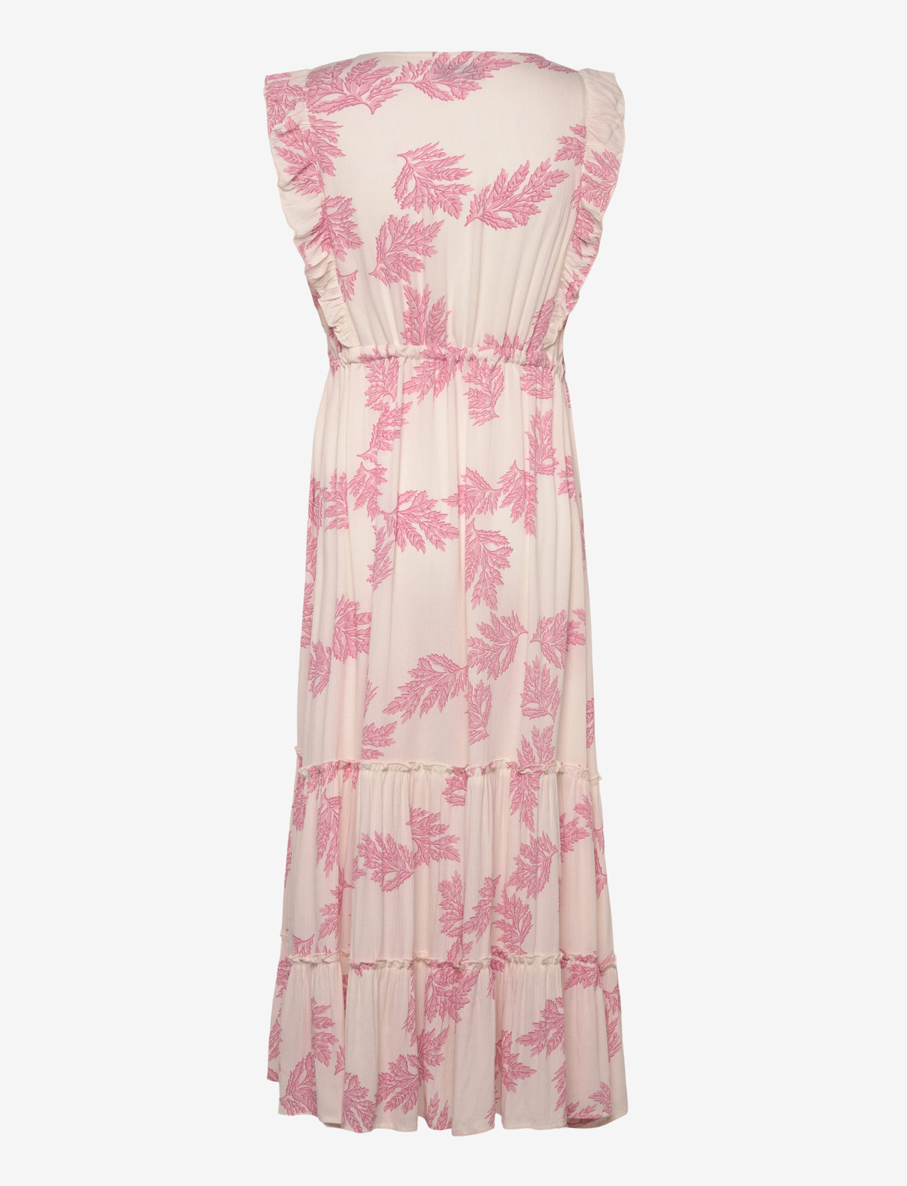 Lollys Laundry - SamoLL Midi Dress SL - sommerkjoler - pink - 1