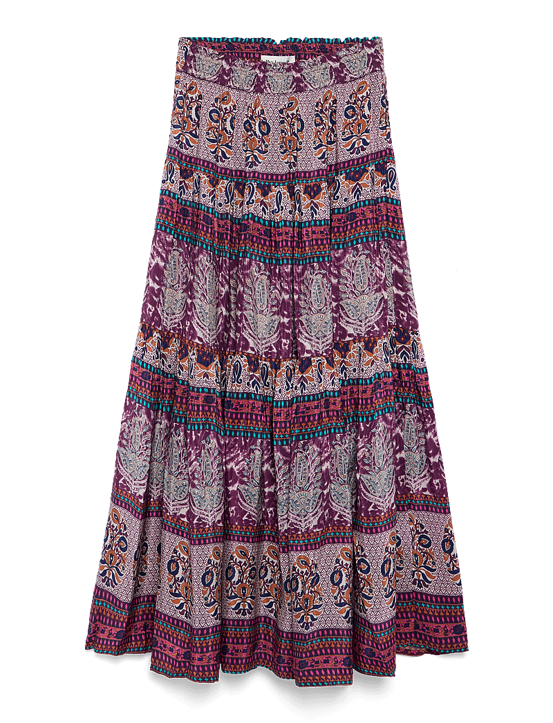 Lollys Laundry - SunsetLL Maxi Skirt - maxi röcke - flower print - 1