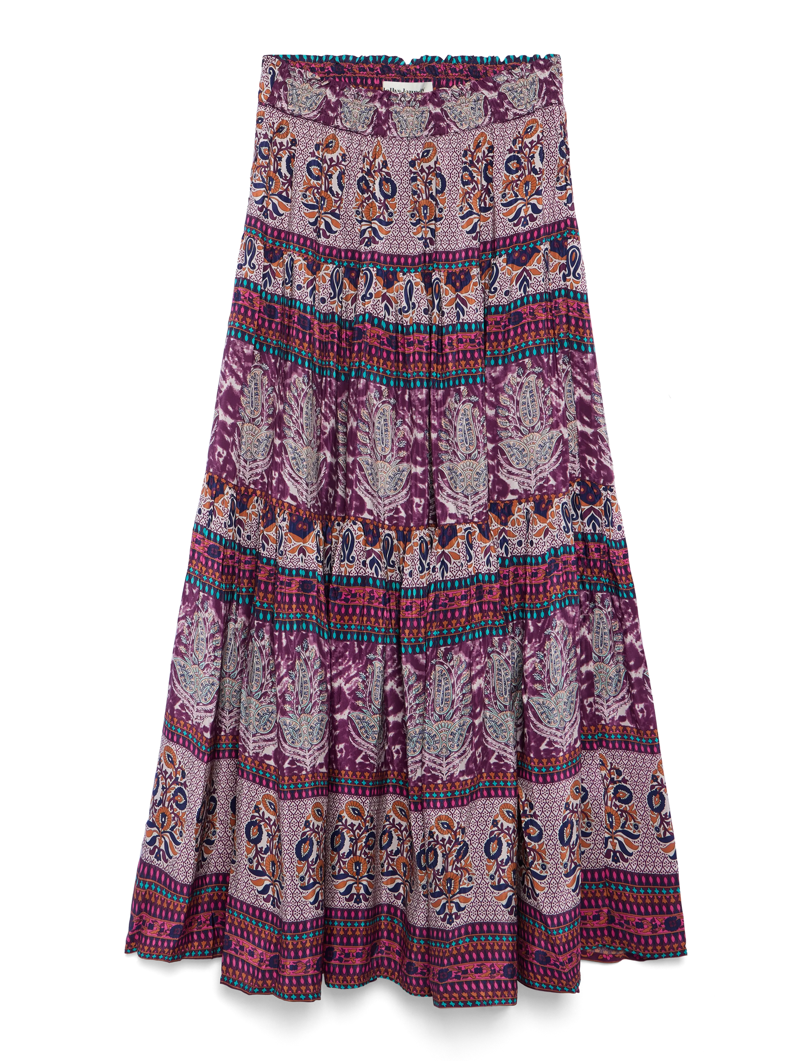 Lollys Laundry SunsetLL Maxi Skirt - Spódnice - FLOWER PRINT / multi