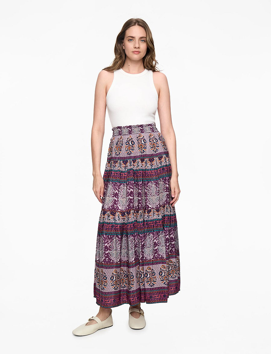 Lollys Laundry - SunsetLL Maxi Skirt - maxi röcke - flower print - 2