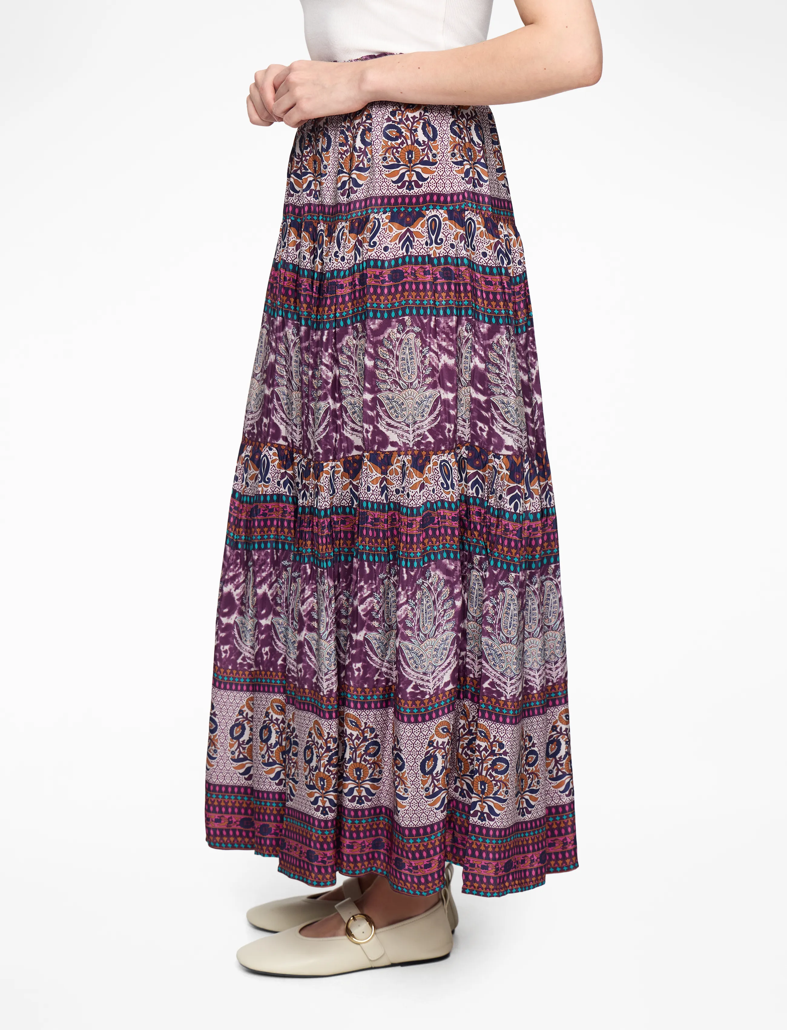Lollys Laundry - SunsetLL Maxi Skirt - maxi röcke - flower print - 3