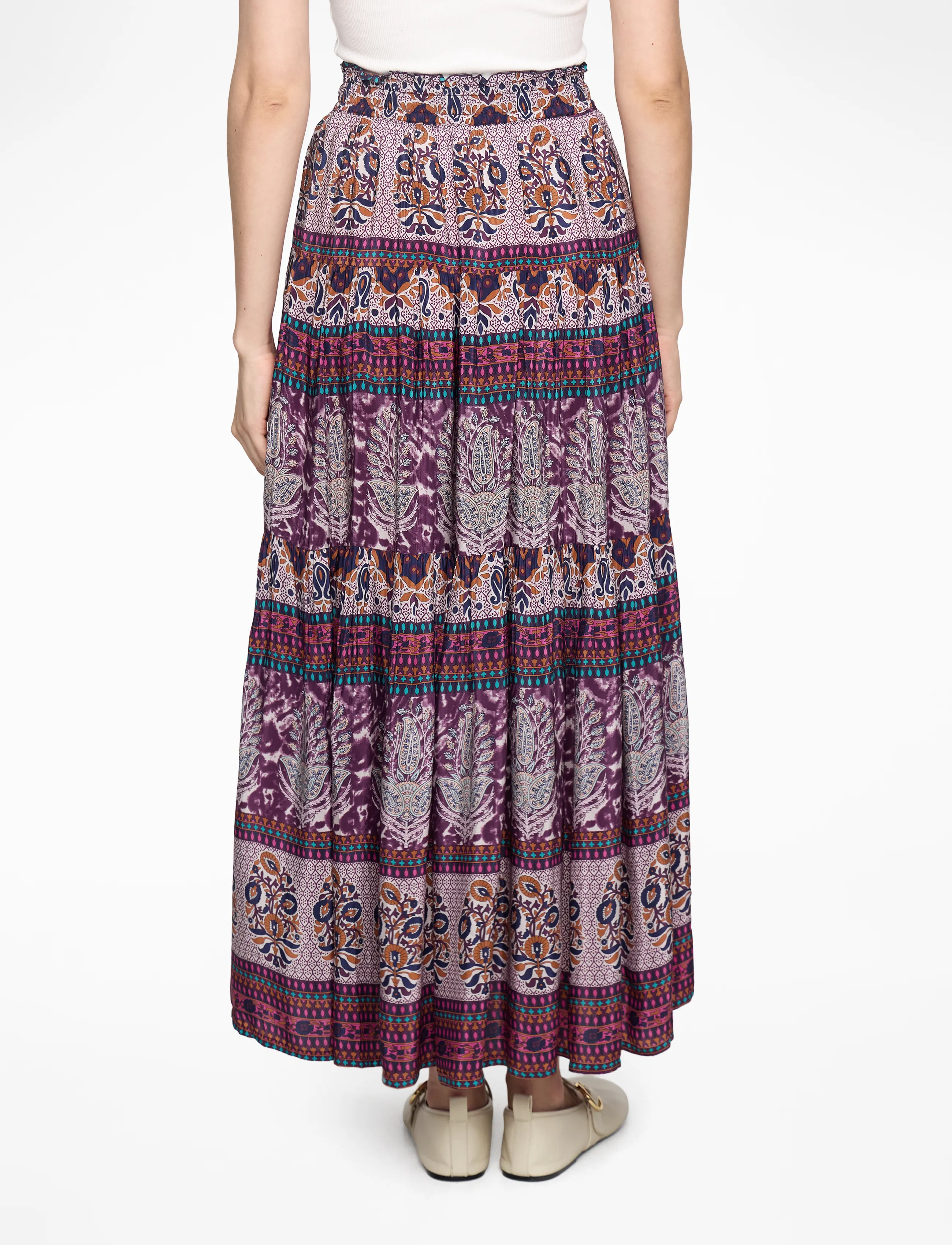 Lollys Laundry - SunsetLL Maxi Skirt - maxi röcke - flower print - 4