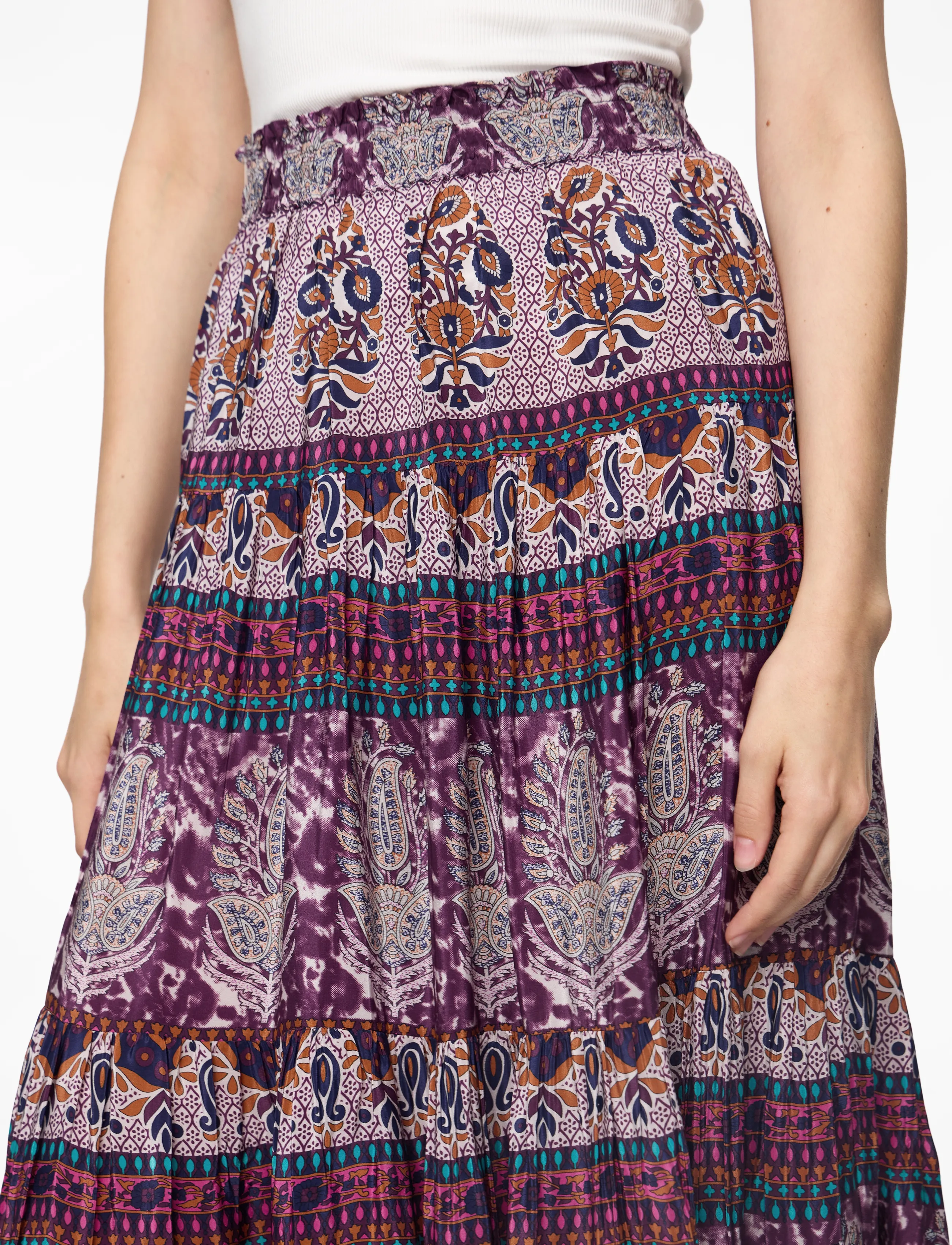 Lollys Laundry - SunsetLL Maxi Skirt - maxi röcke - flower print - 5