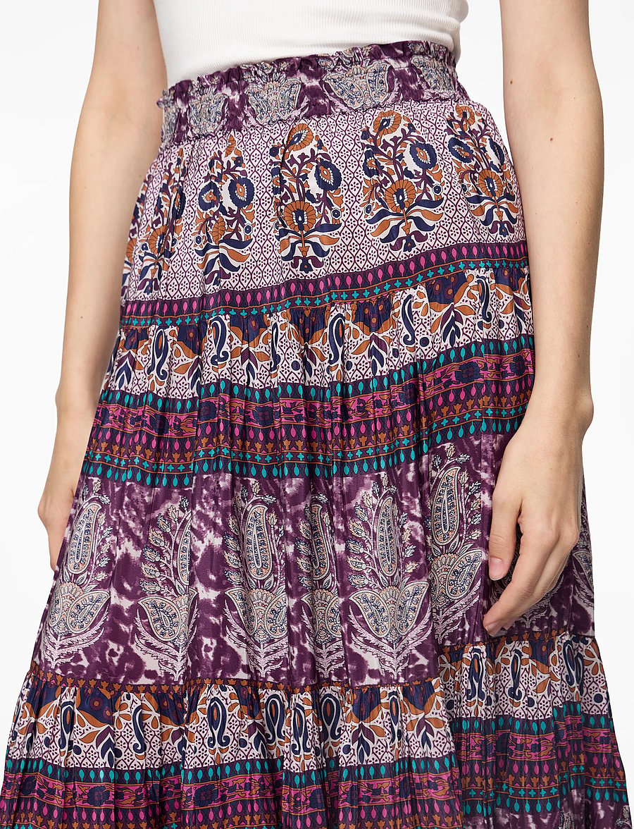Lollys Laundry - SunsetLL Maxi Skirt - maxi röcke - flower print - 5