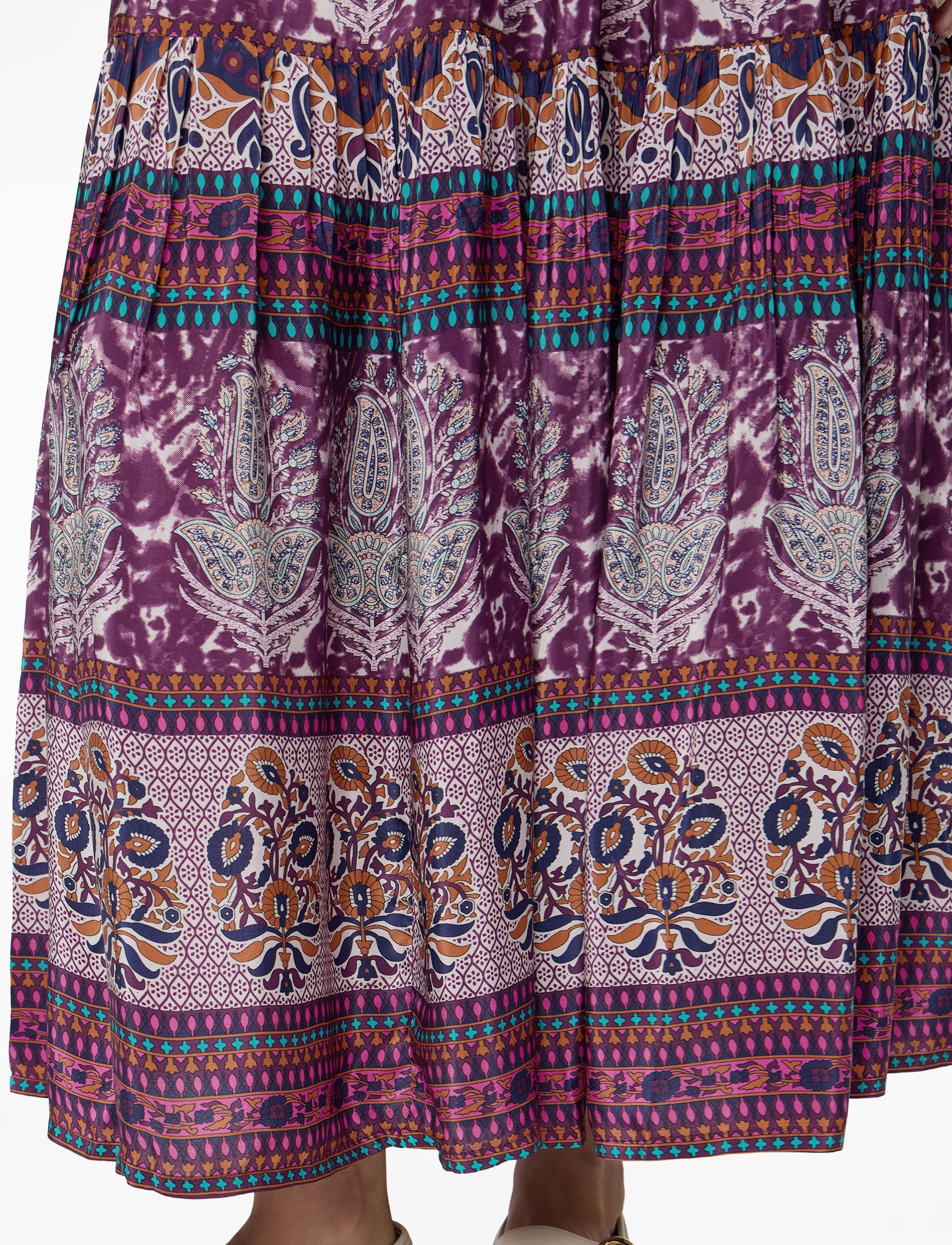 Lollys Laundry Sunsetll Maxi Skirt maxikjolar dam – bild 7
