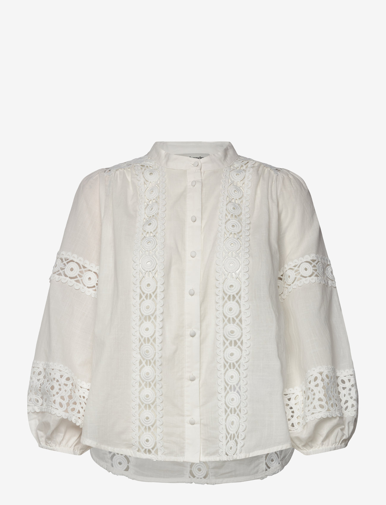 Lollys Laundry - JuneLL Shirt LS - långärmade skjortor - white - 0