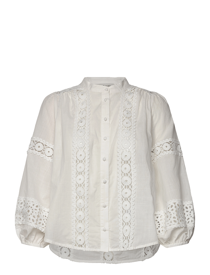 Lollys Laundry - JuneLL Shirt LS - pikkade varrukatega särgid - white - 0