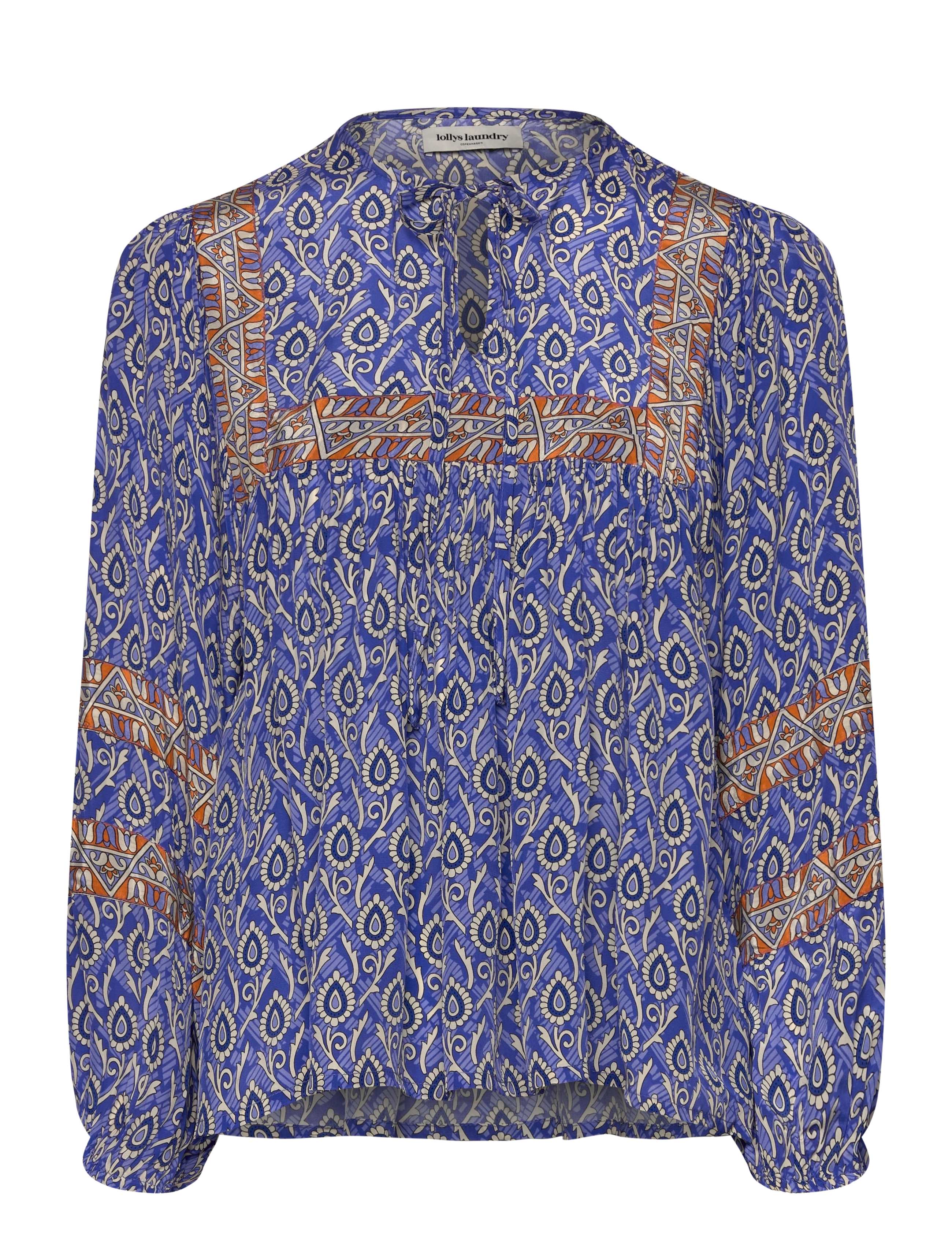 LOLLYS LAUNDRY Teelll Bluse Ls Blau - XS - Damen