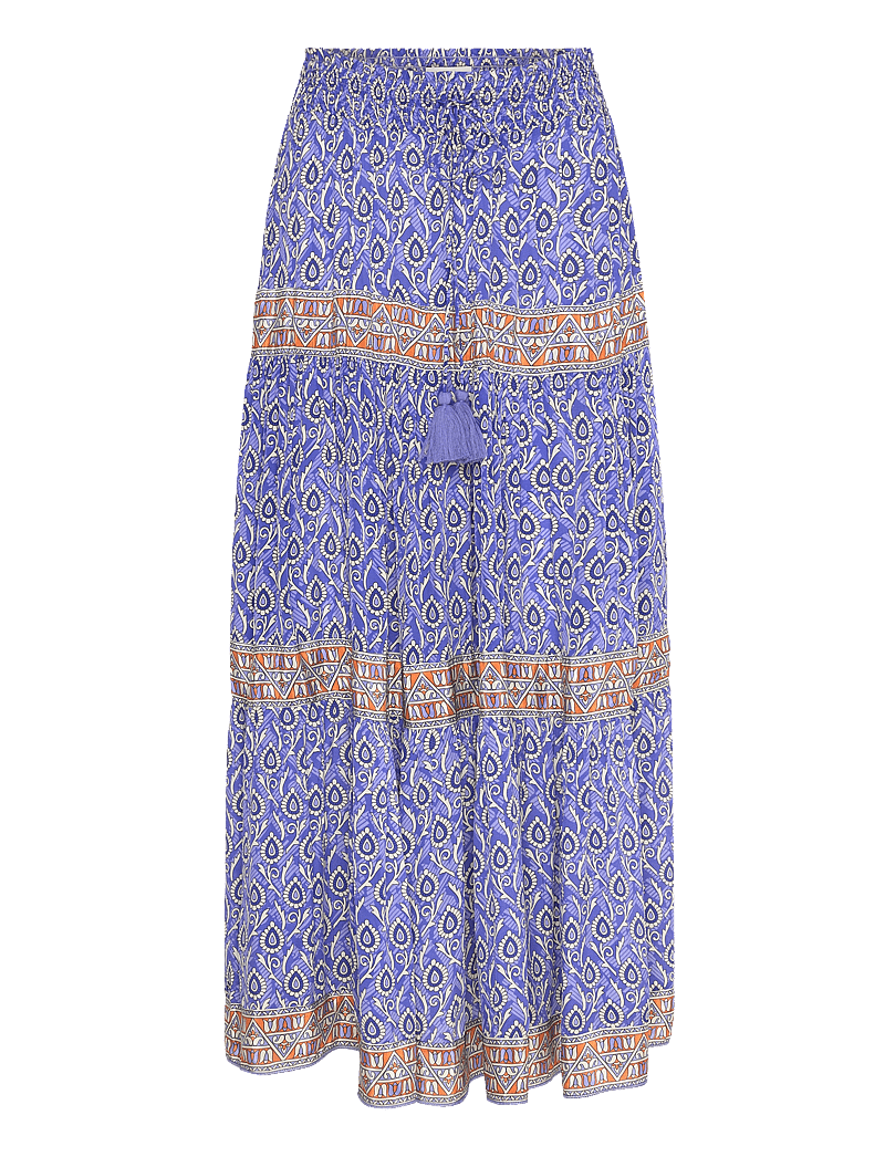 Lollys Laundry - DiamondLL Maxi Skirt - maxikjolar - blue - 1