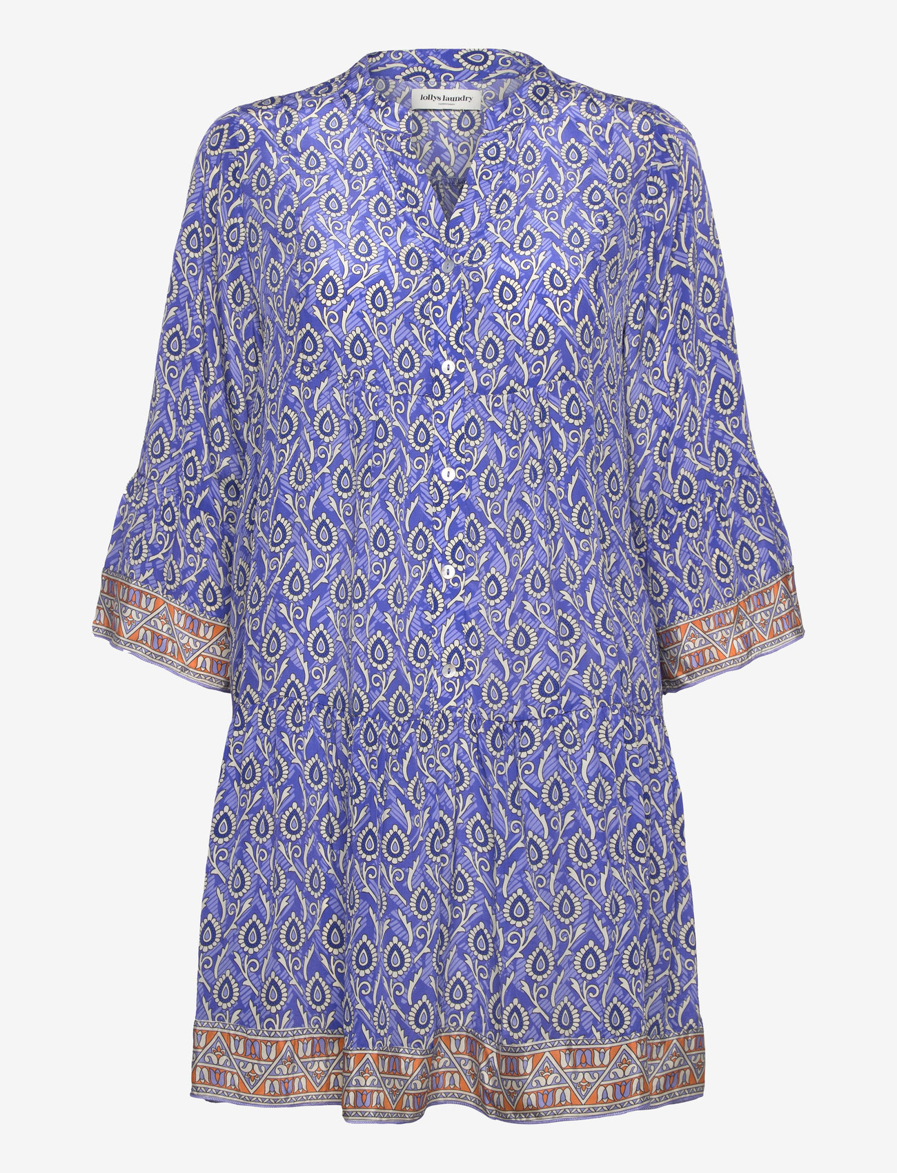 Lollys Laundry - SohoLL Short Dress SS - sommarklänningar - blue - 0