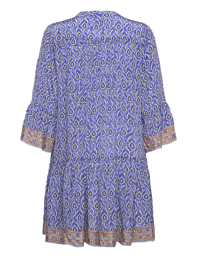 Lollys Laundry - SohoLL Short Dress SS - sommarklänningar - blue - 1