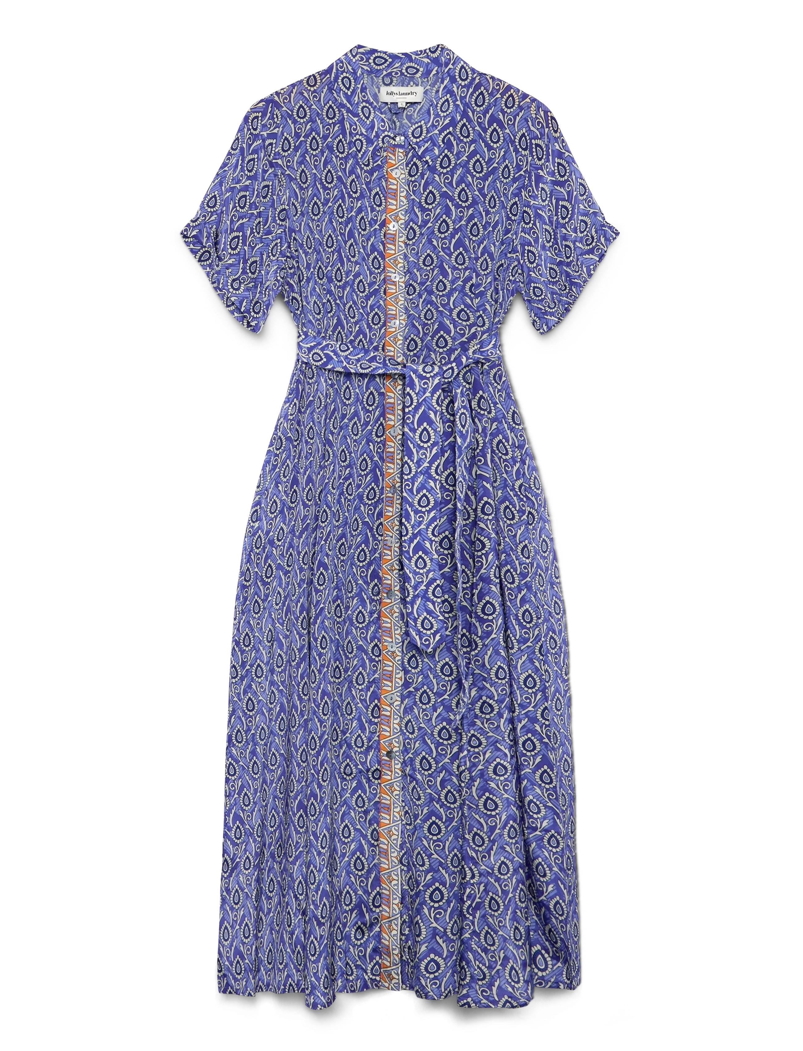 Lollys Laundry BlakeLL Maxi Dress SS - Kjoler - BLUE / navy