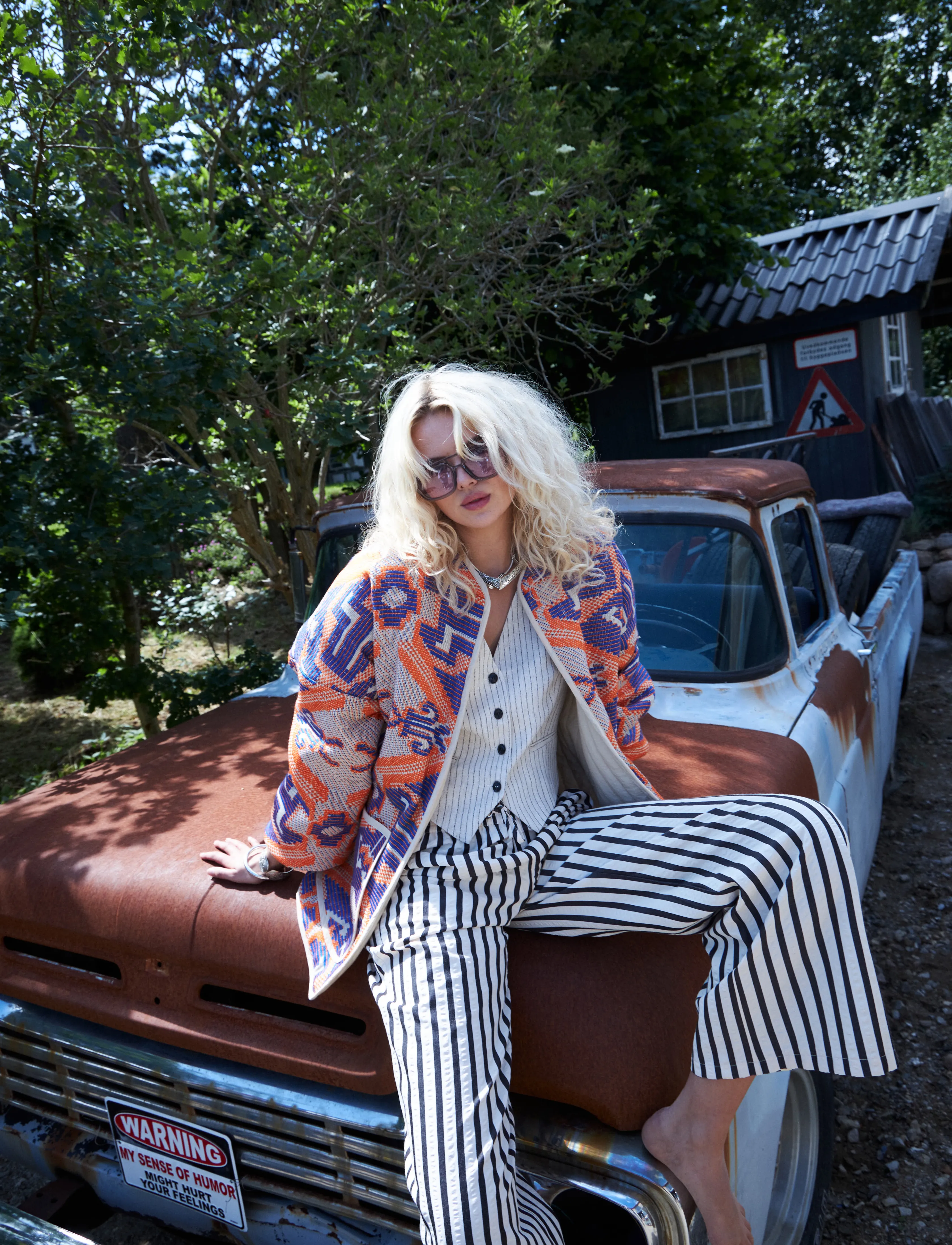 Lollys Laundry - RitaLL Pants - stripe - 3