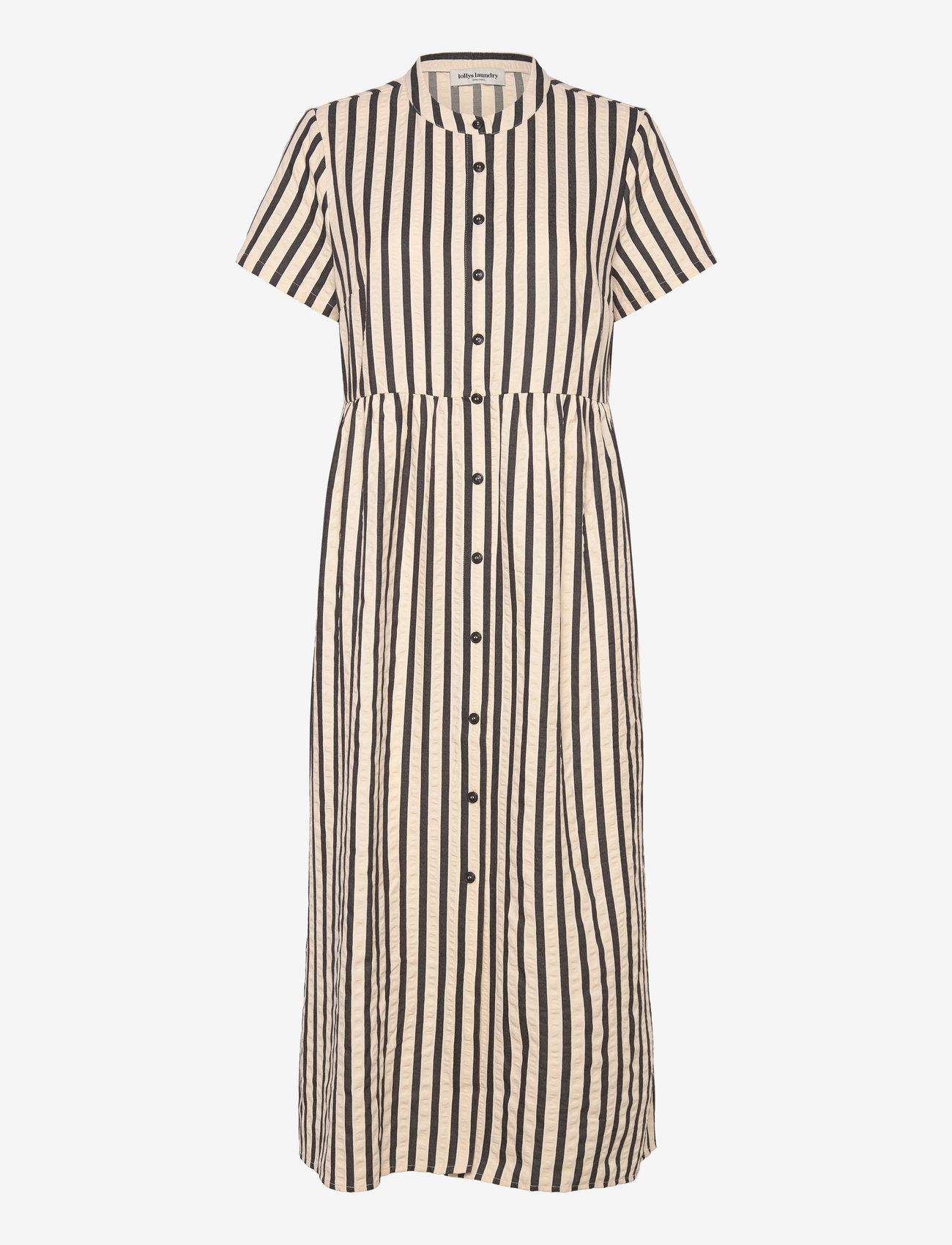 Lollys Laundry - AliyaLl Maxi Dress LS - maxikleider - stripe - 0