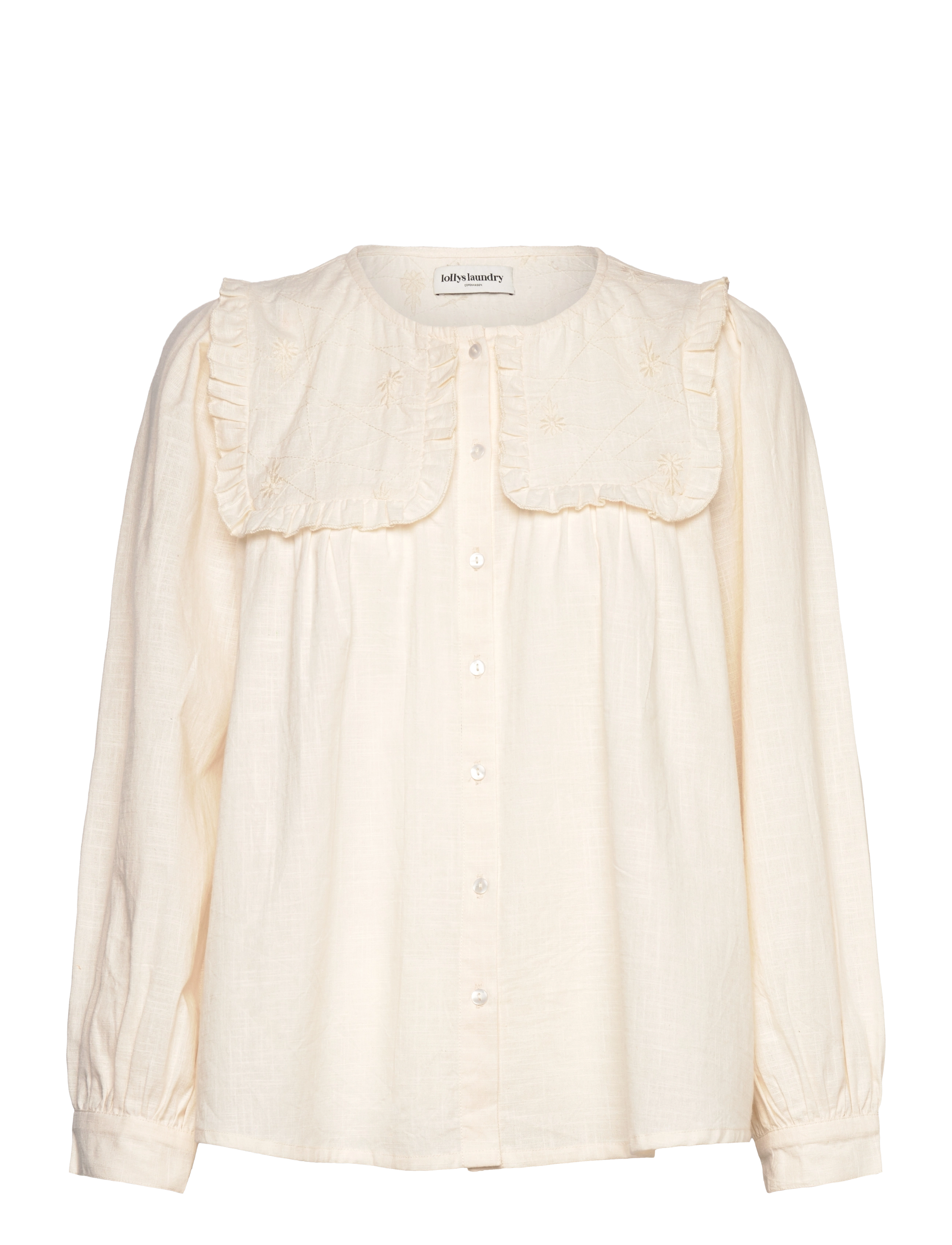 Lollys Laundry DoobleLL Shirt LS - Transitional Layering - CREME / cream