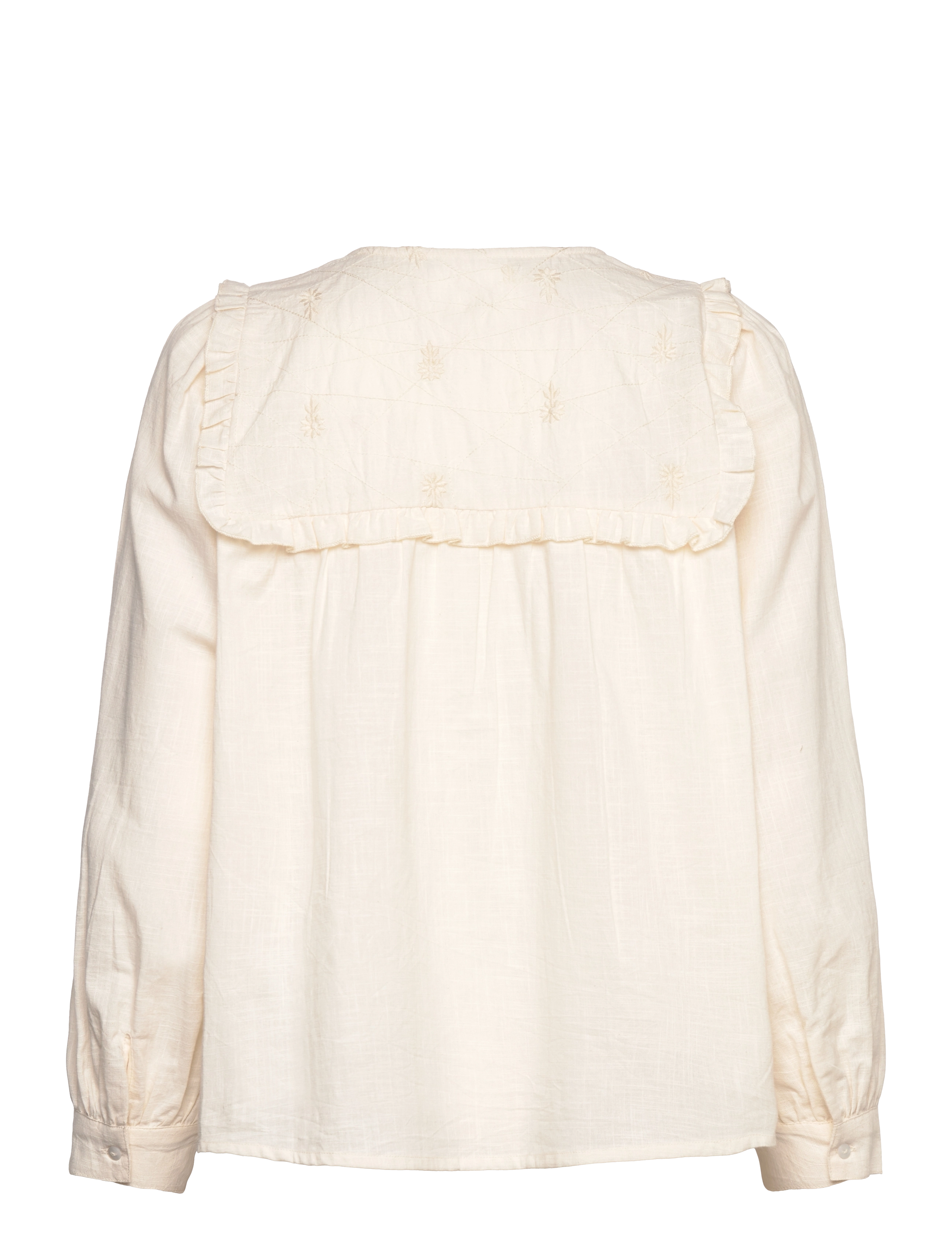 Lollys Laundry - DoobleLL Shirt LS - blūzes ar garām piedurknēm - creme - 2
