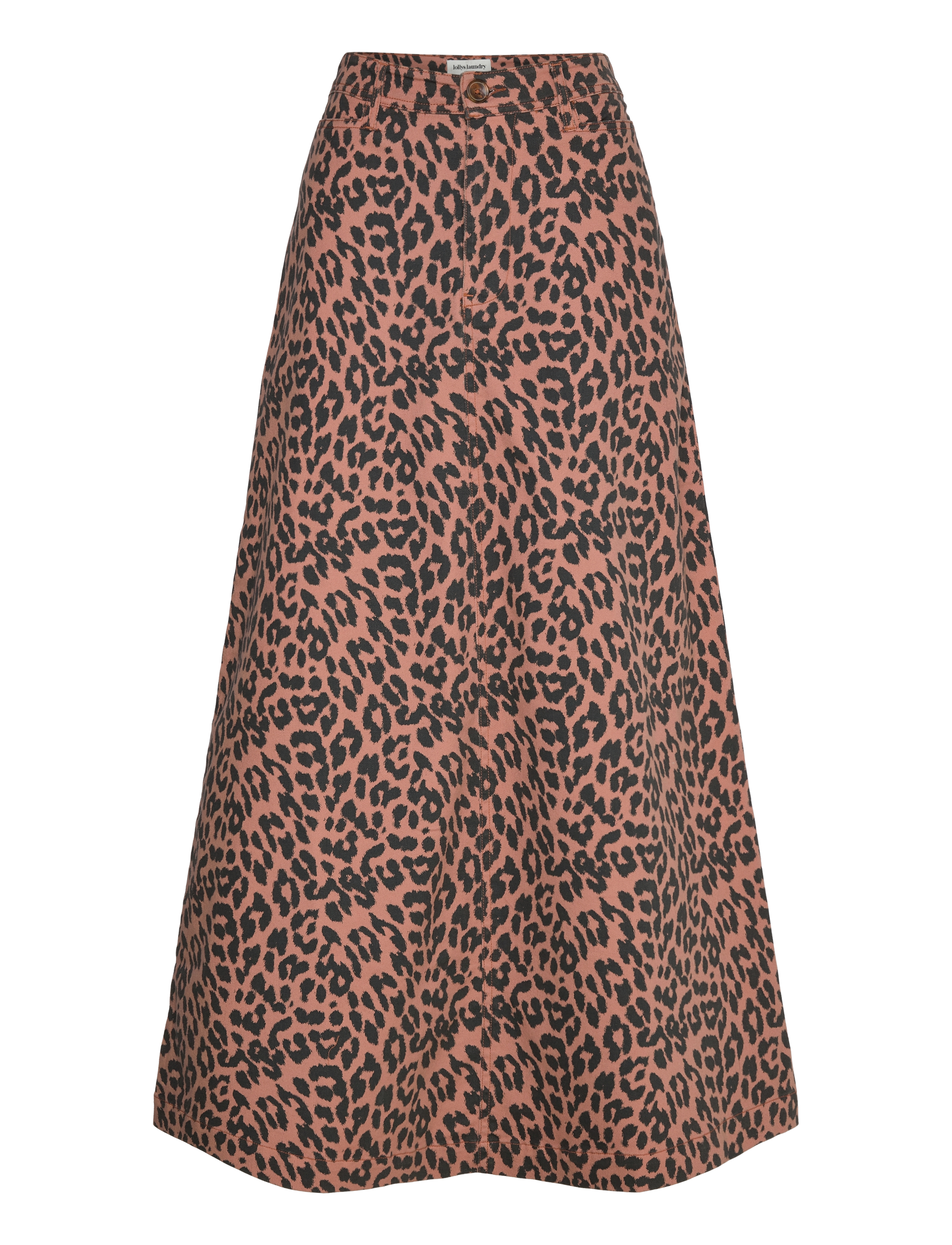 Lollys Laundry LunaLL Maxi Skirt - Lollys Laundry - LEOPARD PRINT / beige