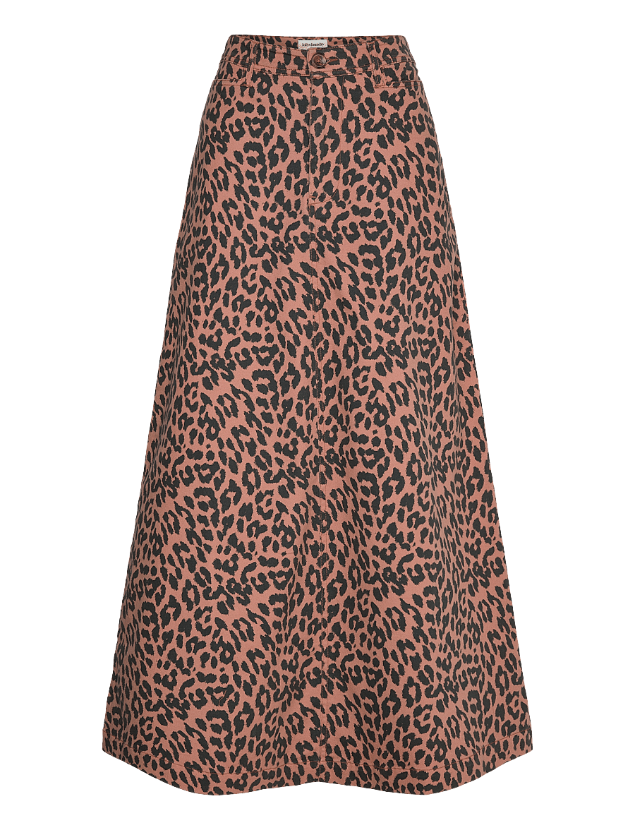 Lollys Laundry - LunaLL Maxi Skirt - maxi röcke - leopard print - 1