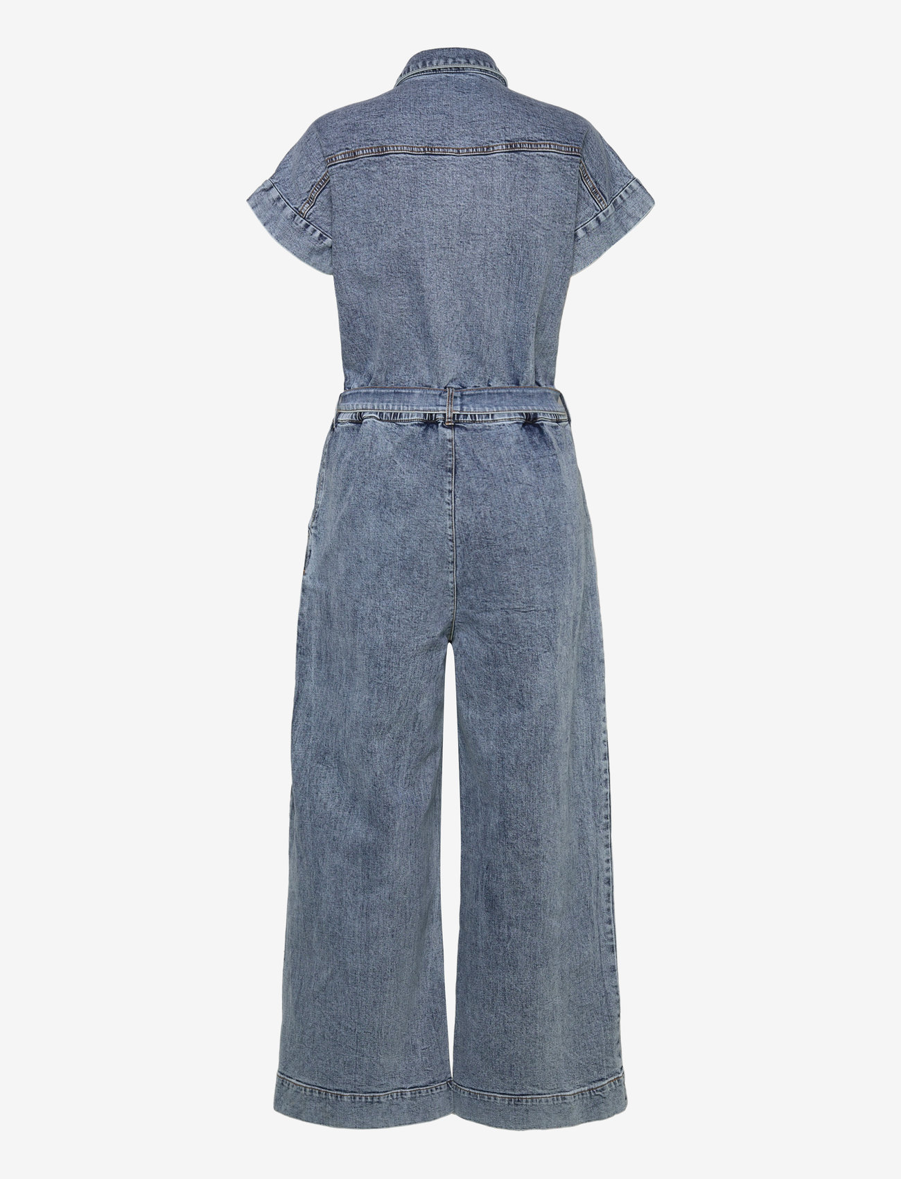 Lollys Laundry - MathildeLL Jumpsuit SS - modetrender - blue - 1