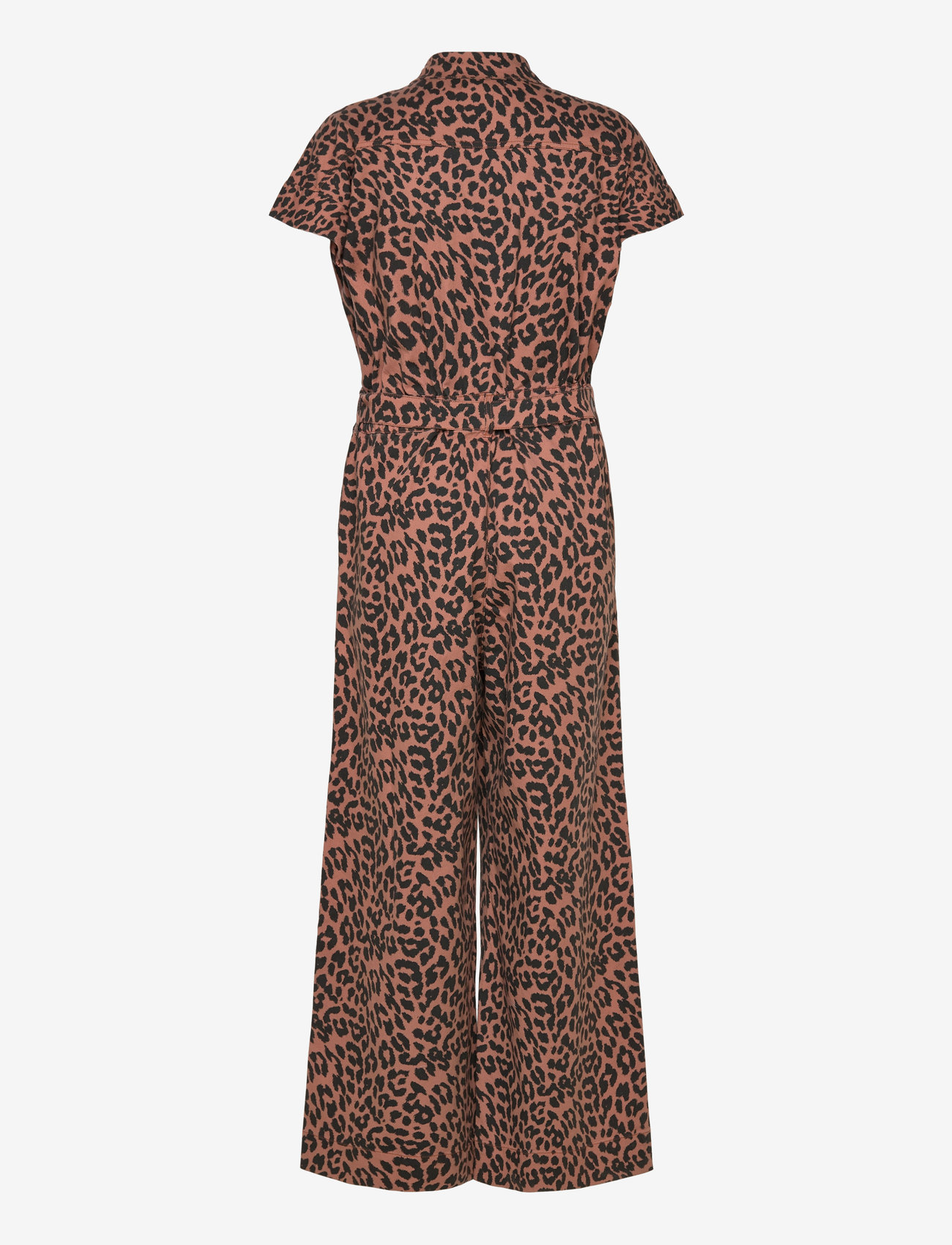 Lollys Laundry - MathildeLL Jumpsuit SS - modetrends - leopard print - 1
