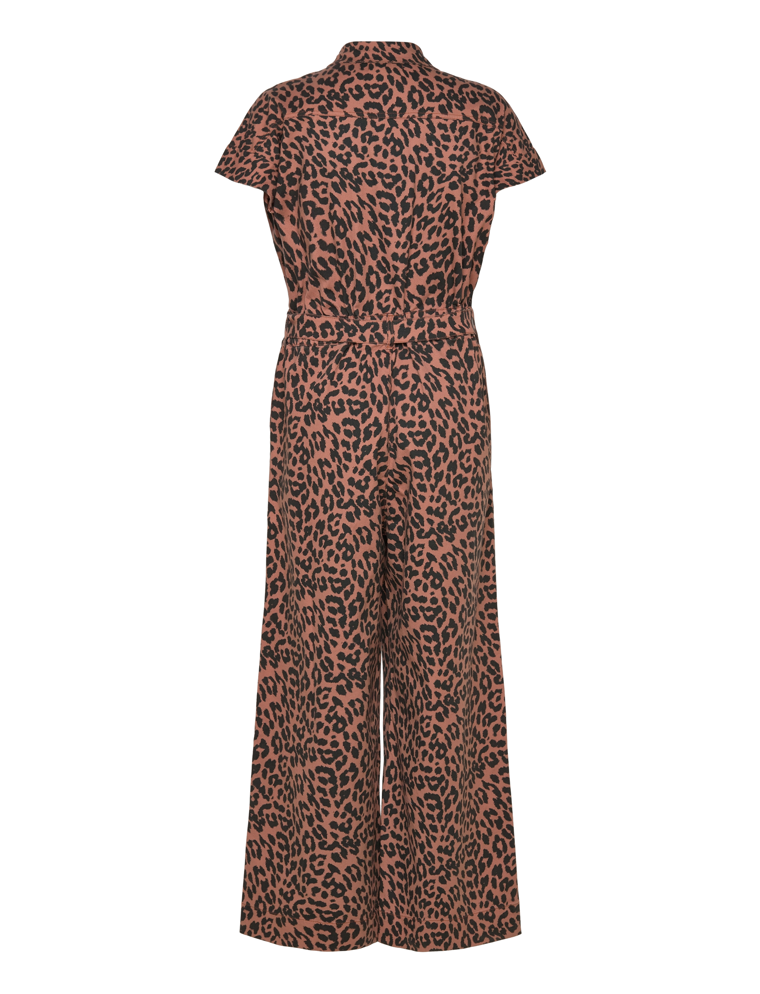 Lollys Laundry - MathildeLL Jumpsuit SS - jumpsuits - leopard print - 1