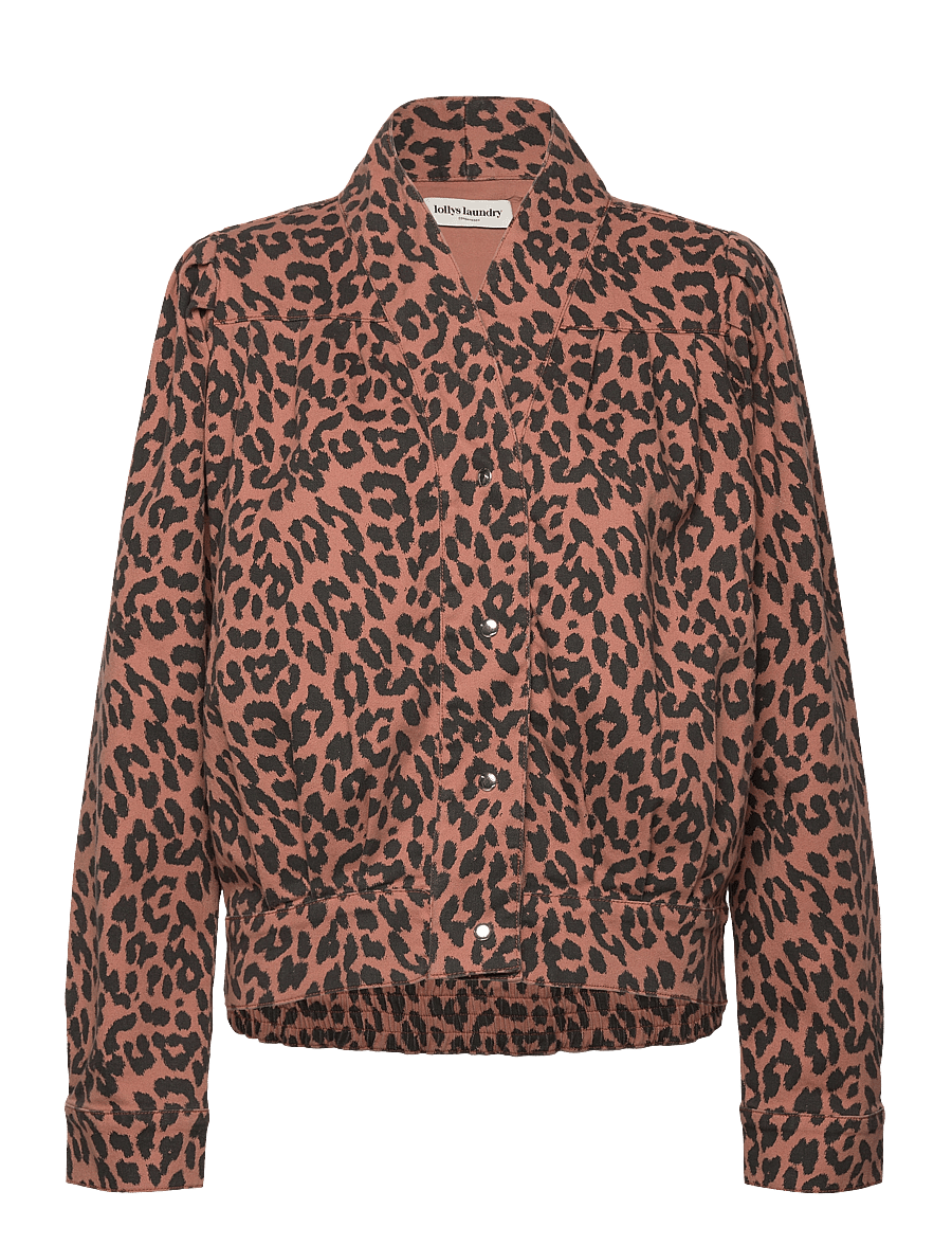 Lollys Laundry - IrishLL Jacket LS - kevadjoped - leopard print - 0