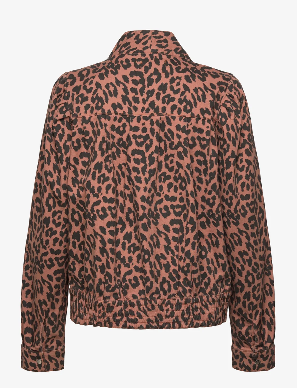 Lollys Laundry - IrishLL Jacket LS - jeansjackor - leopard print - 1