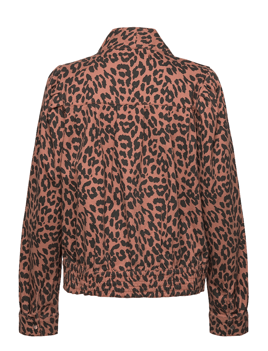 Lollys Laundry - IrishLL Jacket LS - kevadjoped - leopard print - 1