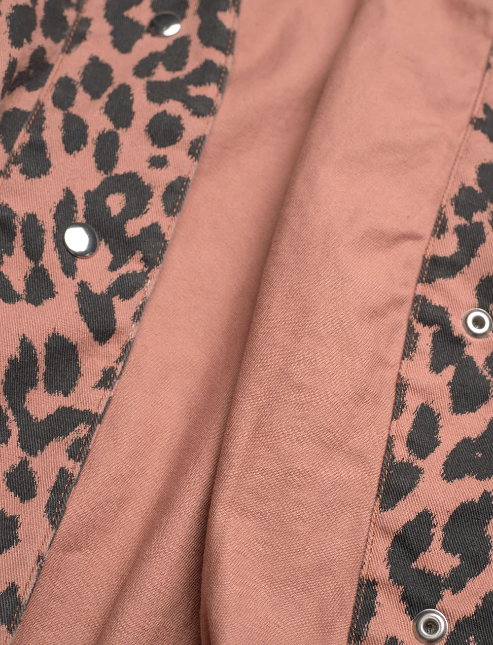 Lollys Laundry - IrishLL Jacket LS - jeansjackor - leopard print - 4