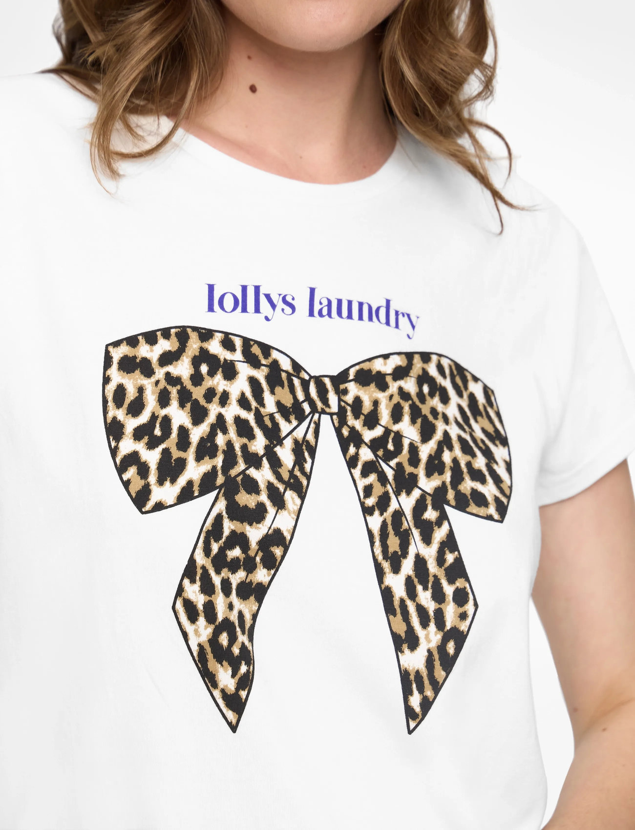 Lollys Laundry - RomaLL Tee SS - t-shirts - white - 5
